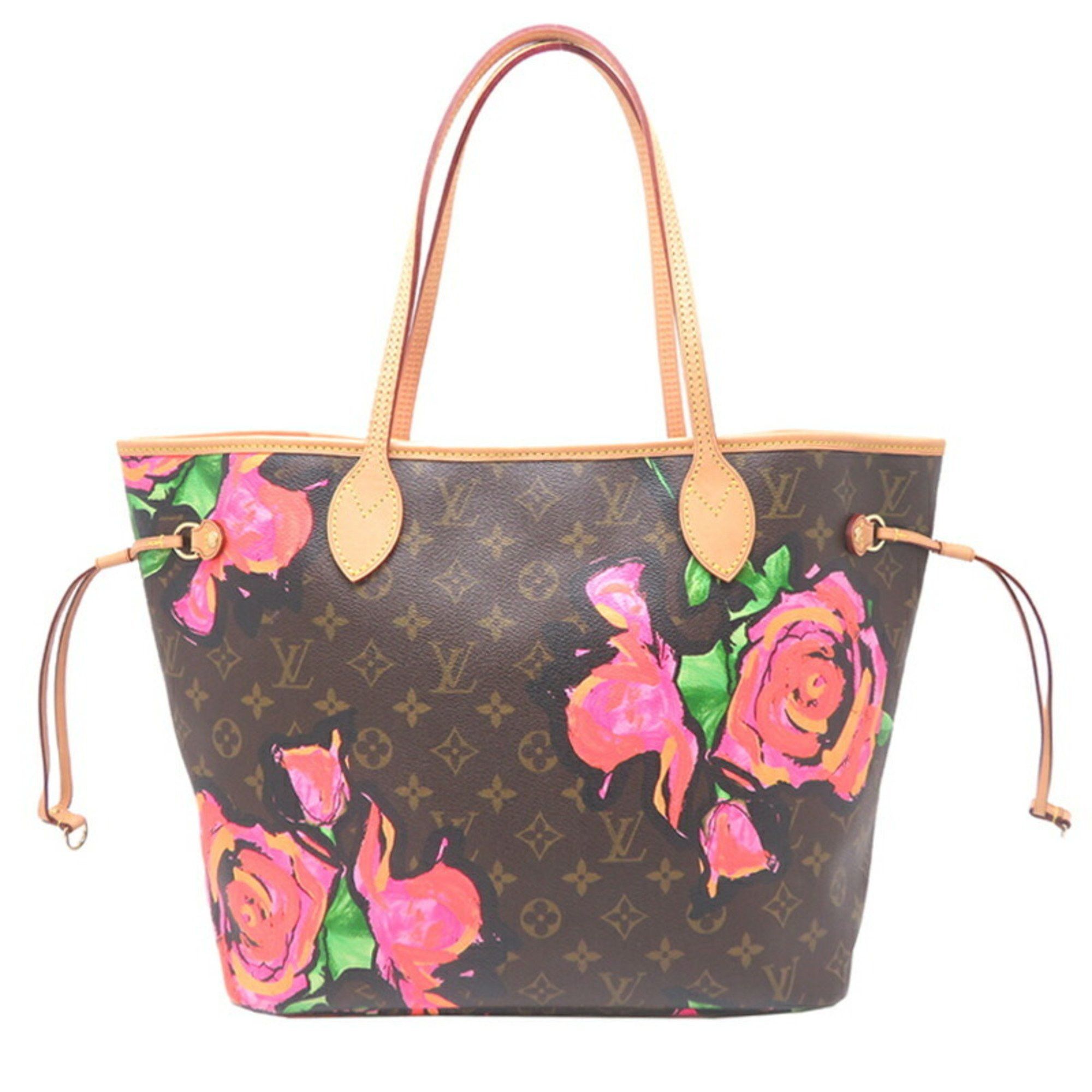 Louis Vuitton Rose Neverfull Mm 2009 Limited Edition Women's Tote Bag M48613 Monogram Pink