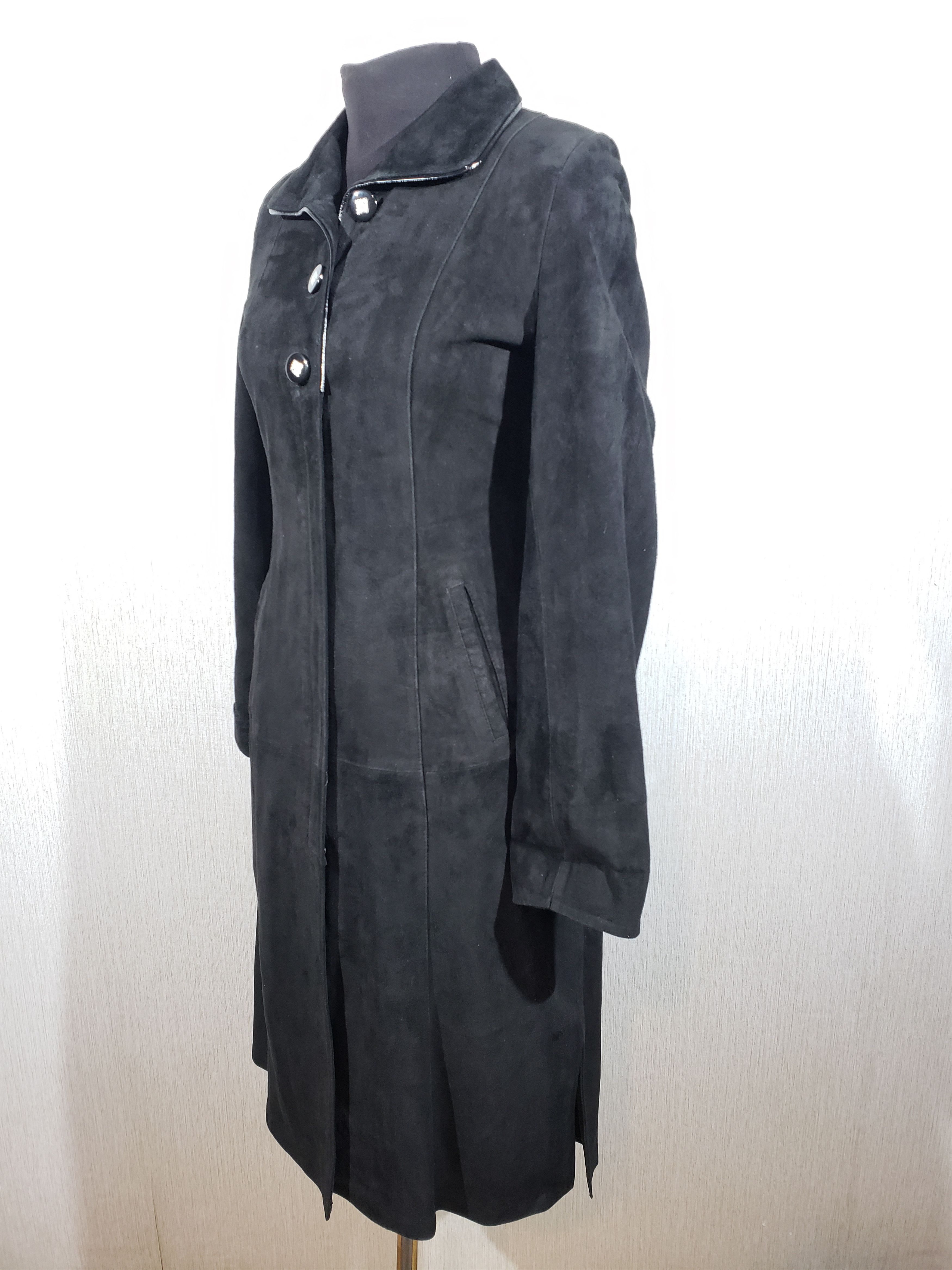 Other Black women's suede jacket. Size M / US 6-8 / IT 42-44 - 2 Thumbnail