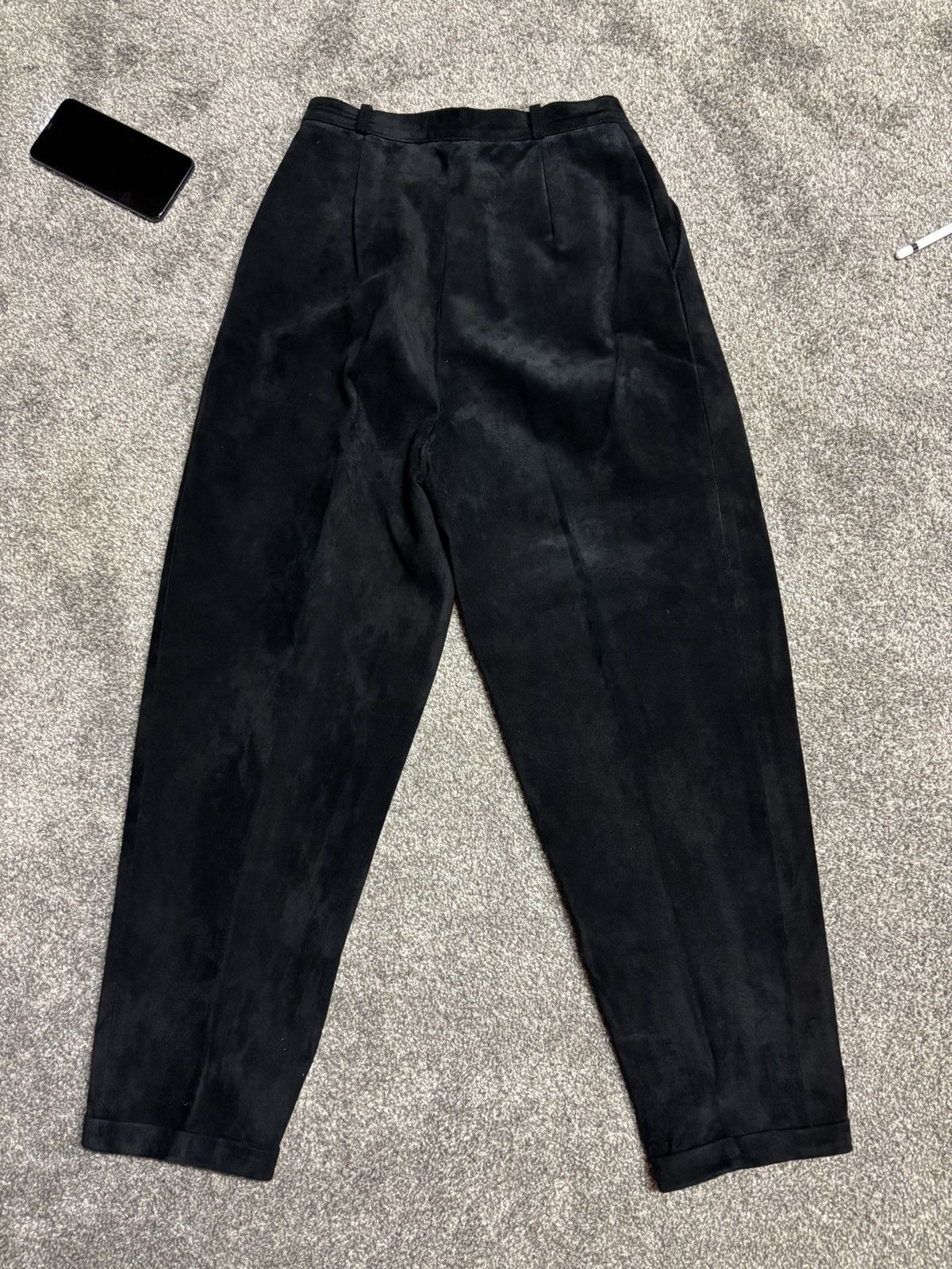 Leather Pigskin leather pants Size 28" / US 6 / IT 42 - 7 Thumbnail