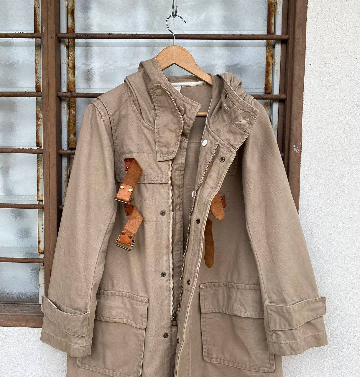 Japanese Brand Rare RNA Inc. Japan Archival Buckle Parka Hooded Duck Canvas Size US M / EU 48-50 / 2 - 3 Thumbnail