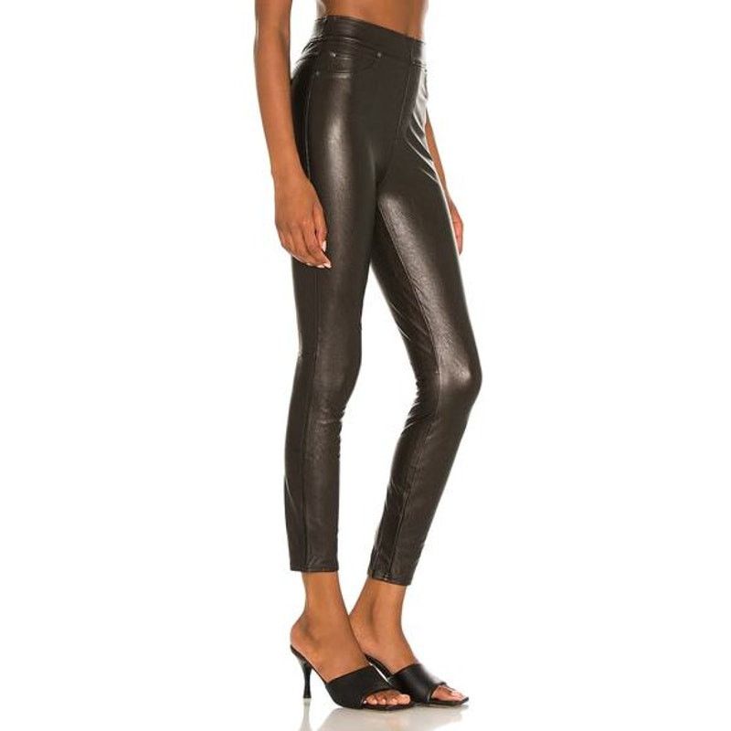Spanx Spanx Leather-Like Ankle Skinny Pants Noir Black Size Small Size 28" / US 6 / IT 42 - 4 Thumbnail