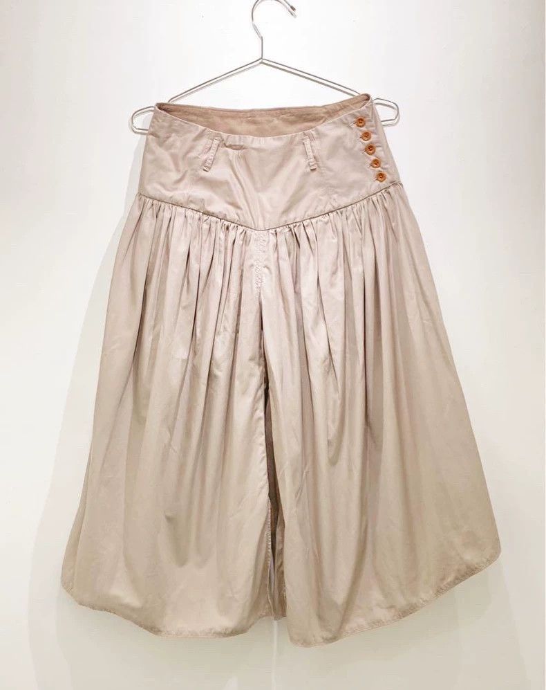 Kapital Beige Cotton Three-Quarter Pants from Japan Size US 26 / EU 42 - 1 Thumbnail