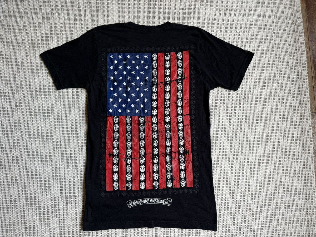 Chrome Hearts Chrome Hearts American Flag tshirt Size US S / EU 44-46 / 1 - 2 Thumbnail