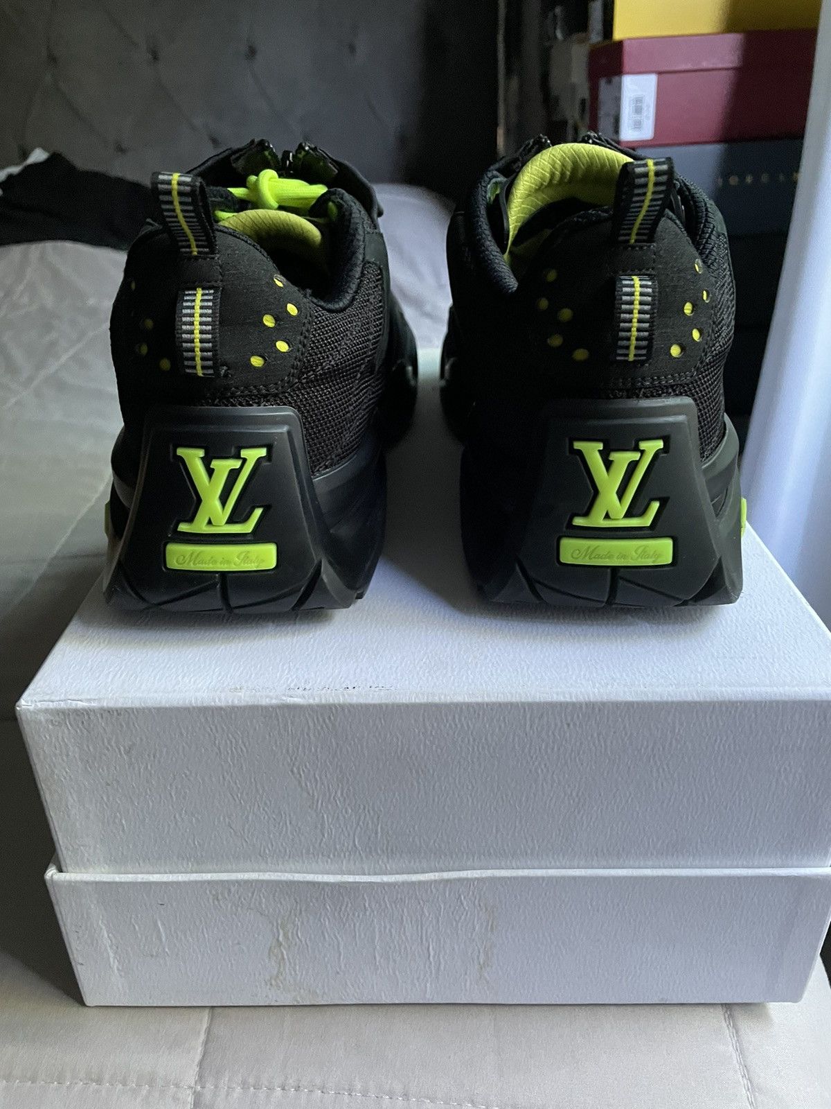 Louis Vuitton Louis Vuitton Black Millennium Trainer Sneaker Size US 8.5 / EU 41-42 - 8 Thumbnail