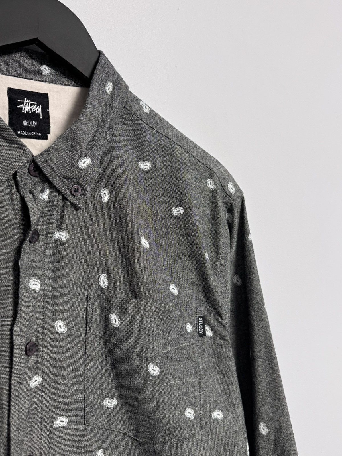 Stussy Stussy Button Up monogram Size US M / EU 48-50 / 2 - 6 Thumbnail