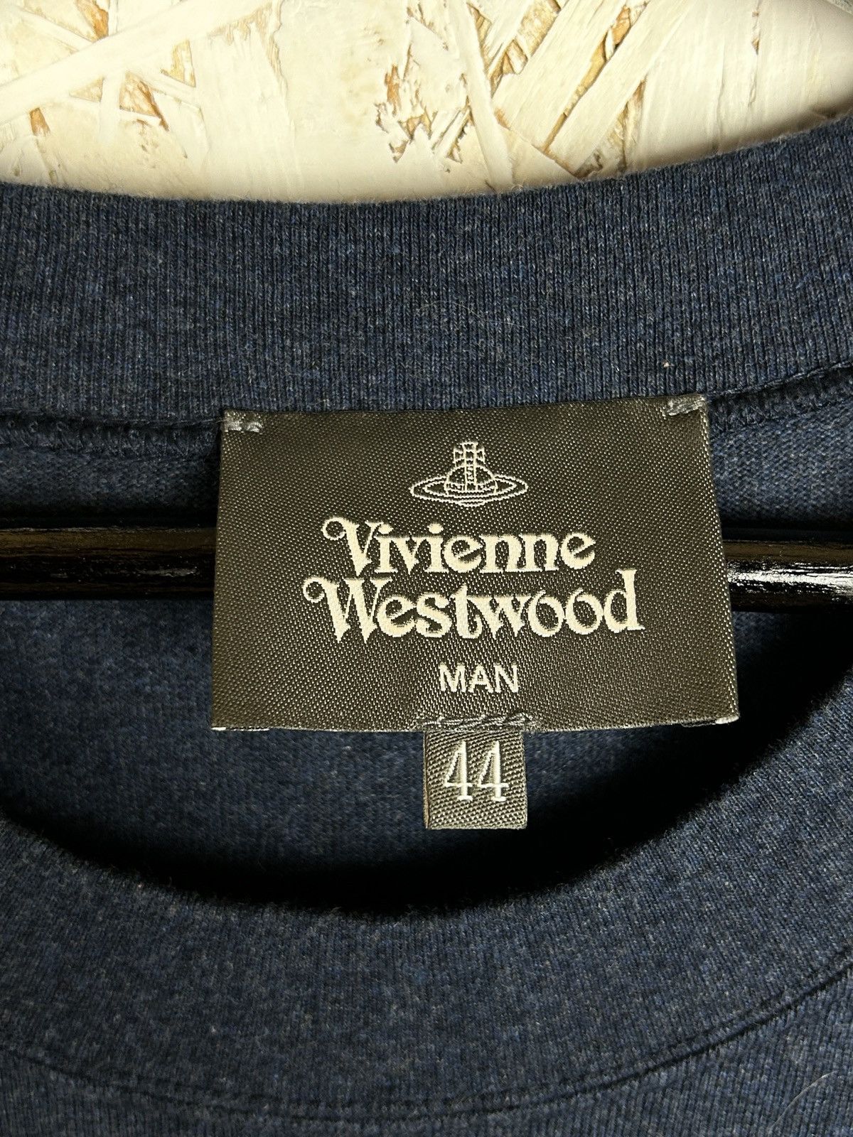 Vivienne Westwood Vivienne Westwood Man Plaid Puppy Dog T-Shirt Blue ~XL Size US L / EU 52-54 / 3 - 6 Thumbnail