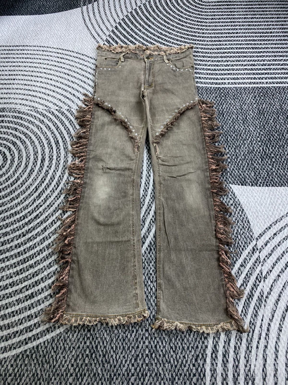 Rare Panther Vintage Rare Panther Rare Design Punk Style Pants Size US 30 / EU 46 - 1 Thumbnail