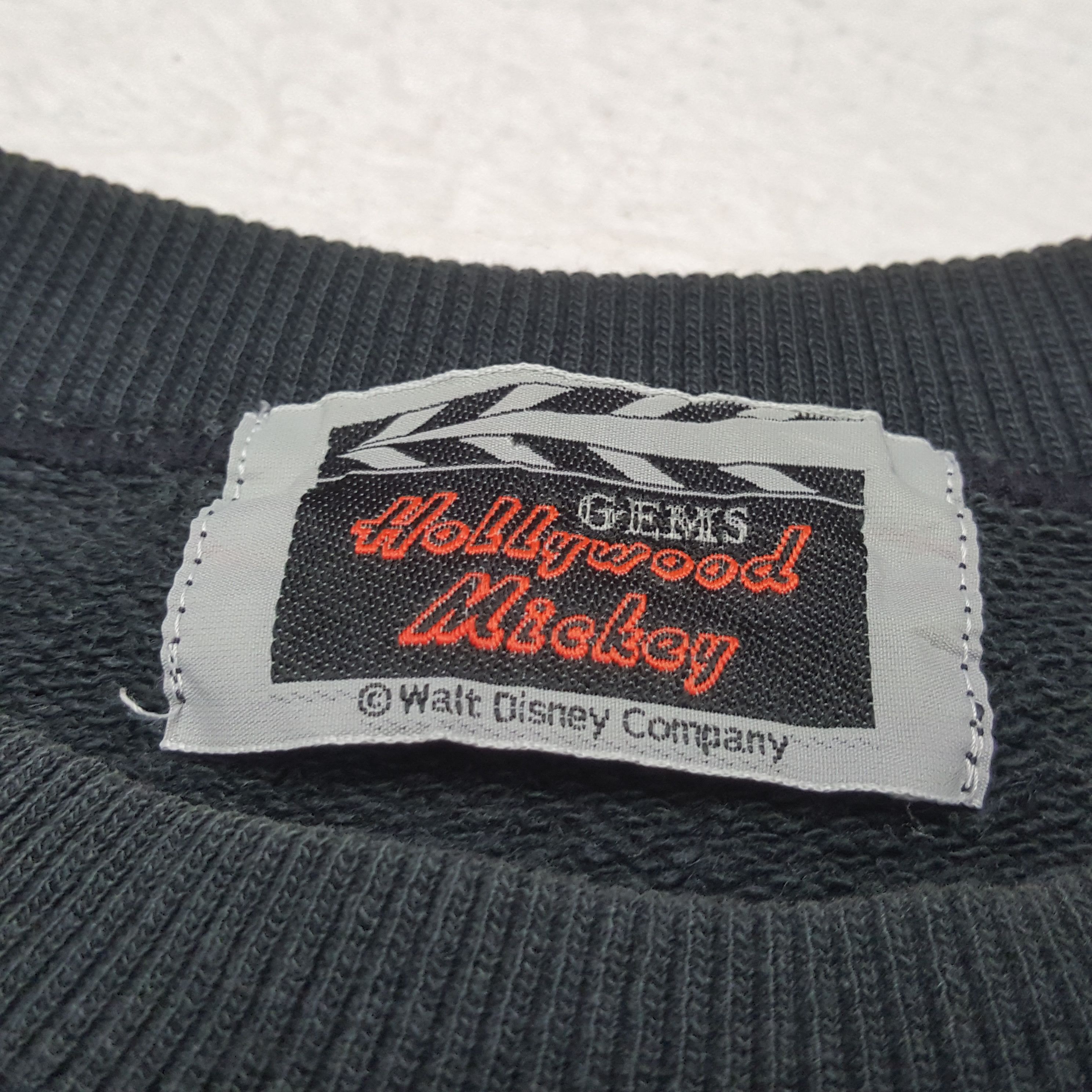 Cartoon Network × Disney × Vintage Vintage HOLLYWOOD MICKEY American Cartoon Sweatshirt C291N33 Size US M / EU 48-50 / 2 - 4 Thumbnail