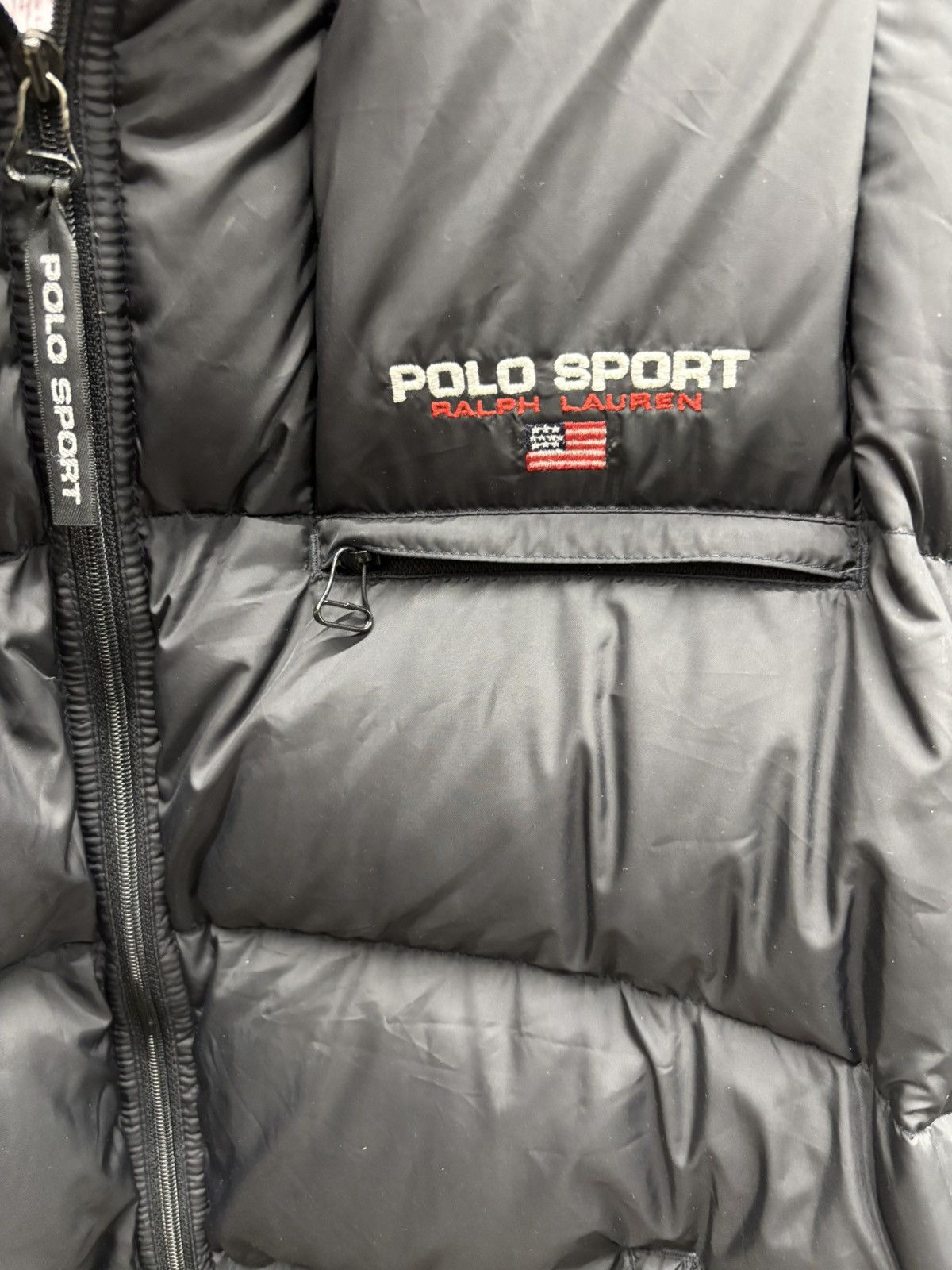 Polo Ralph Lauren Vintage Polo Sport Puffer Jacket Size US XL / EU 56 / 4 - 4 Thumbnail