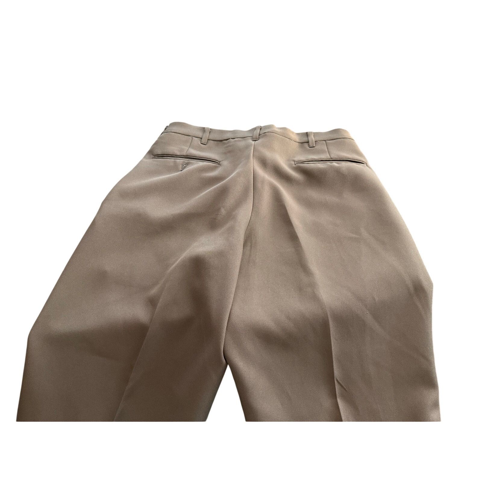 Sears Vintage 1970s Sears Perma-Prest Flexslax Trousers (Set of 2) Size US 34 / EU 50 - 2 Thumbnail