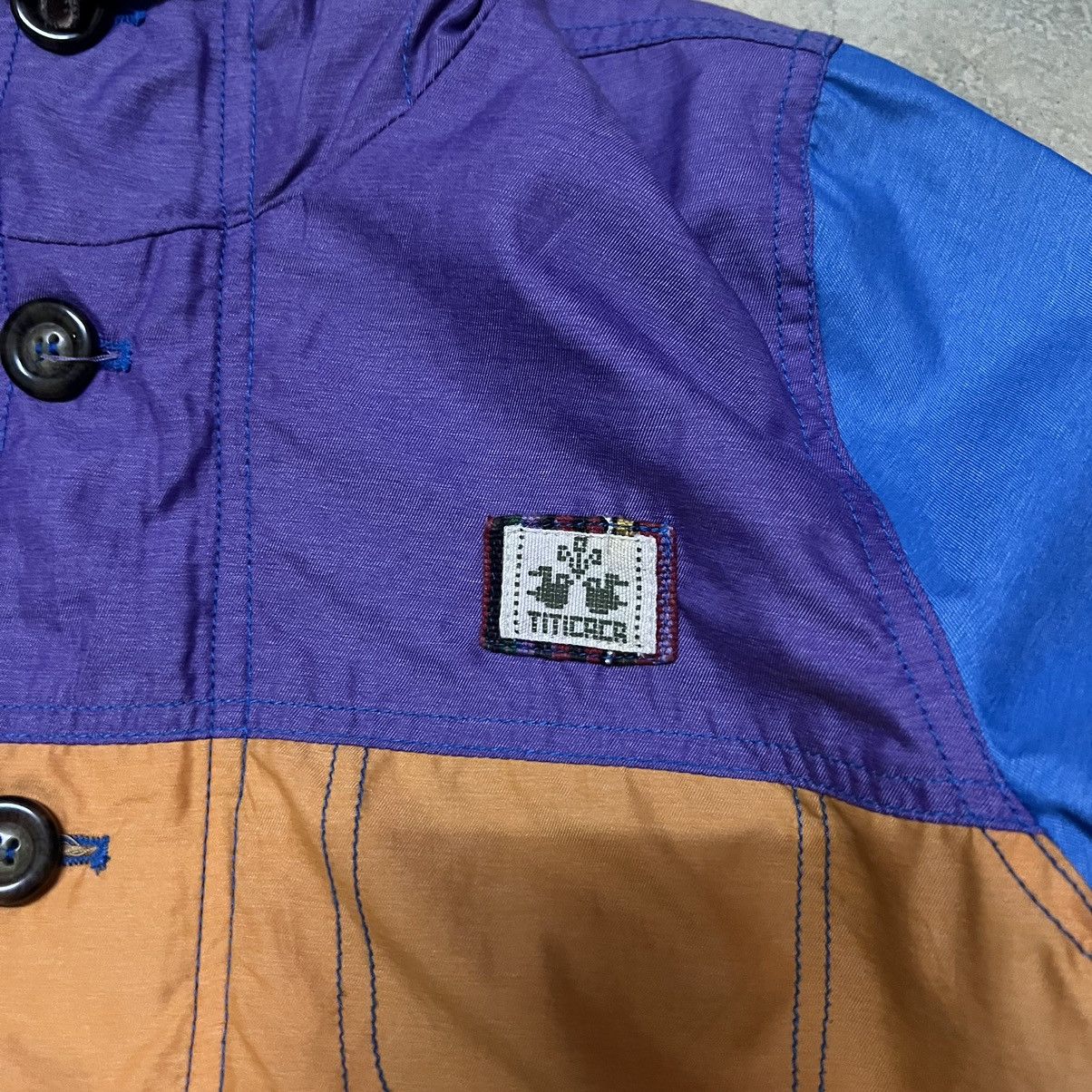 Japanese Brand Titicaca Colour Block Jacket Size US L / EU 52-54 / 3 - 5 Thumbnail