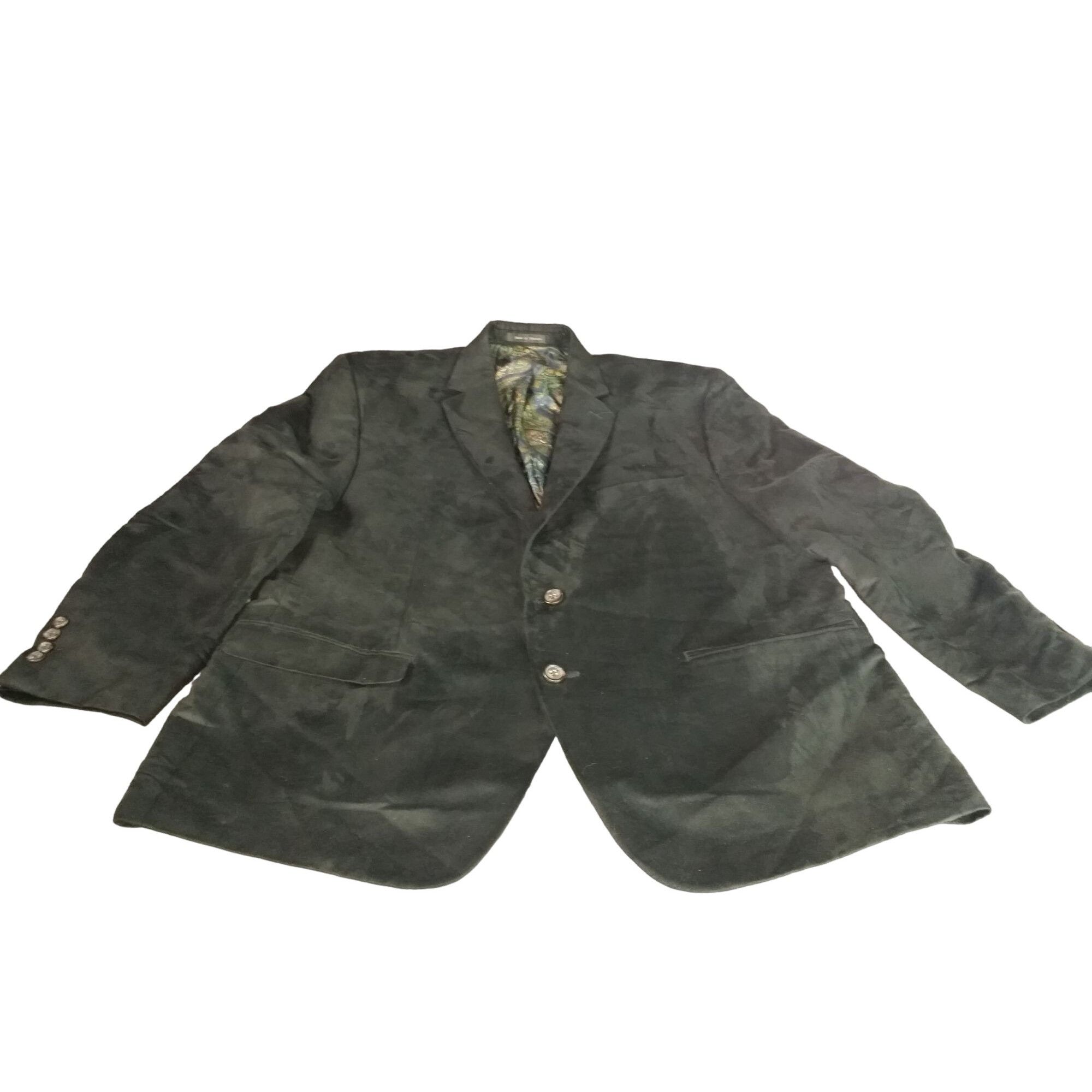 Lauren Ralph Lauren Lauren Ralph Lauren Blazer Men Sz 48R Black 2 Button Designe Size 48R - 1 Thumbnail
