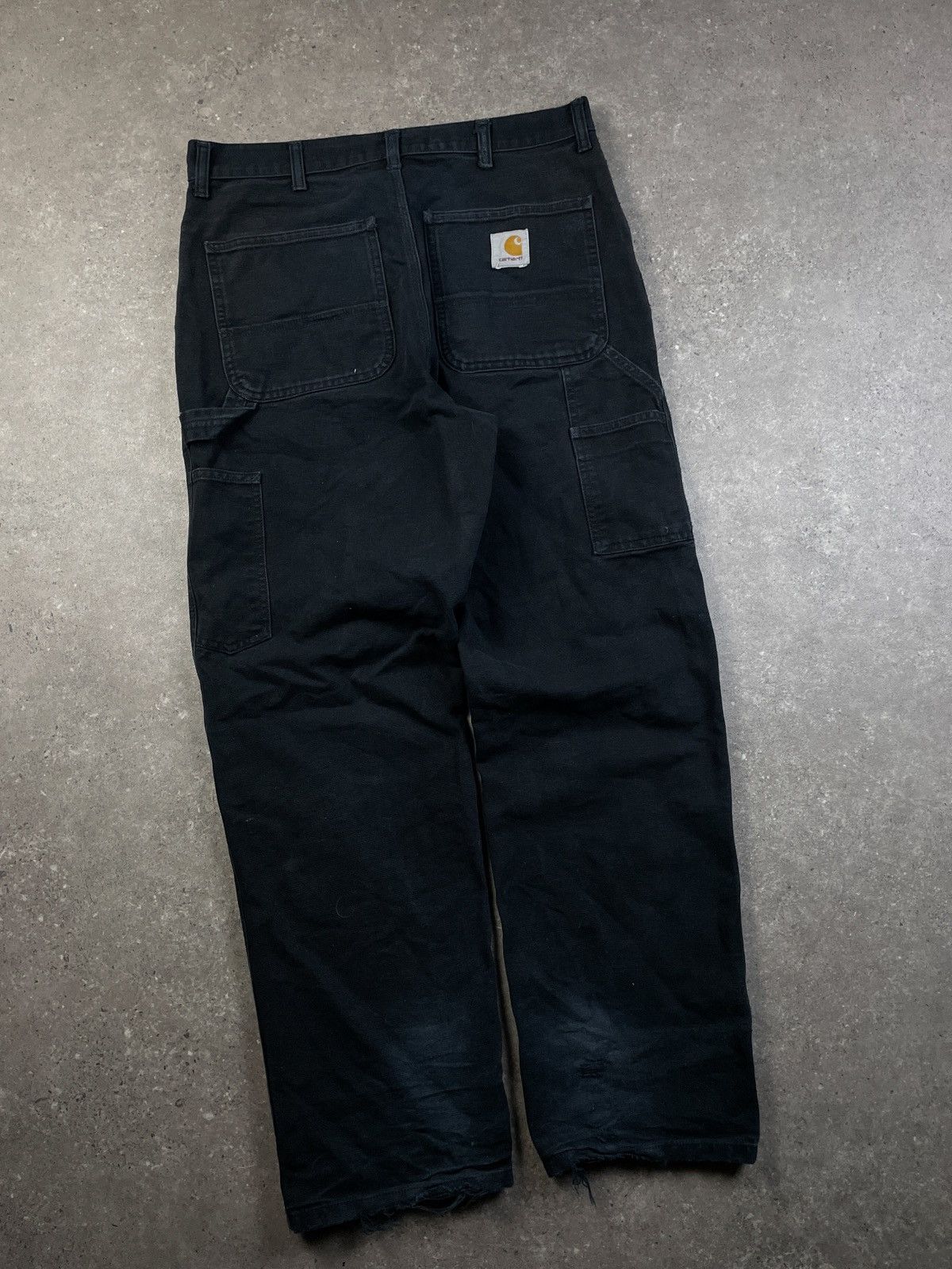 Carhartt Carhartt Single Knee Washed Pants Dark blue Size US 34 / EU 50 - 1 Thumbnail