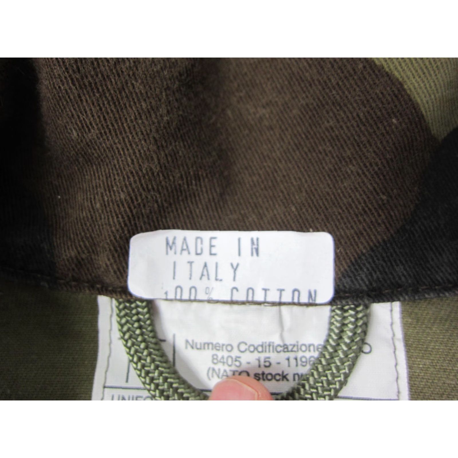 Vintage VINTAGE Italian Army Jacket Mens L Green Camo Military Field NATO 90s Military Jacket Mens L Green Camouflage Italy USA 80s 90s Size US L / EU 52-54 / 3 - 4 Thumbnail