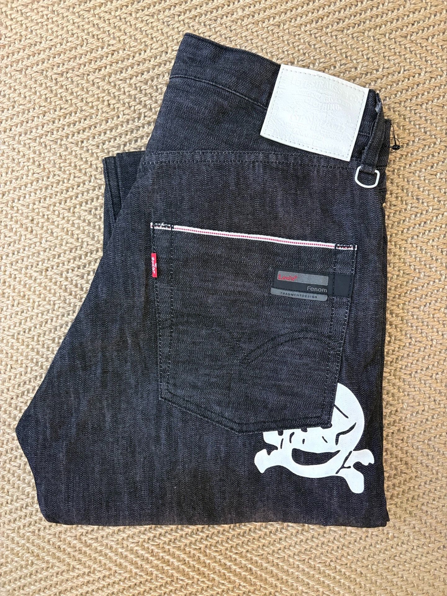 Hiroshi Fujiwara Levi's Fenom X AFFA Raw Denim Jeans Size US 32 / EU 48 - 1 Thumbnail