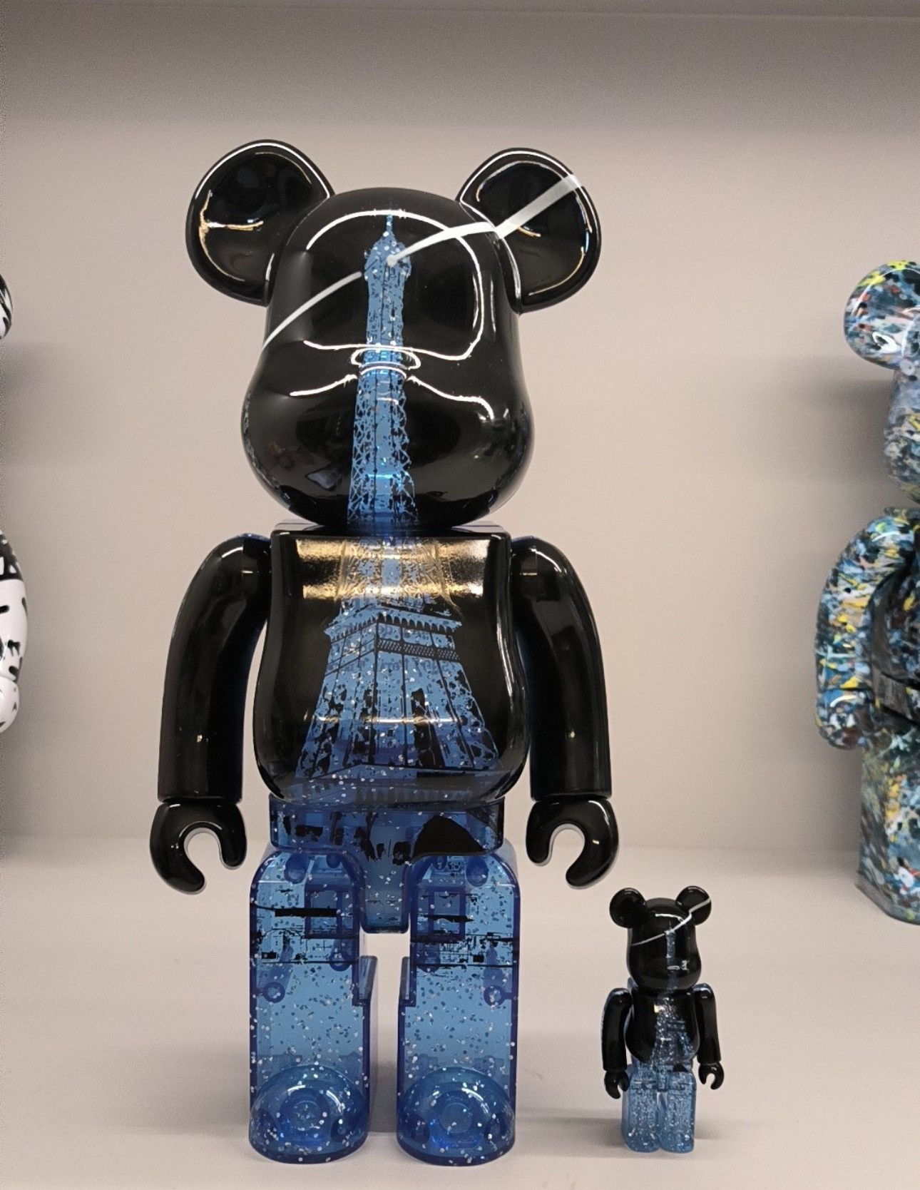 Japanese Brand Bearbrick Eiffel Tower Sparkling 100% & 400% Set Size ONE SIZE - 1 Thumbnail