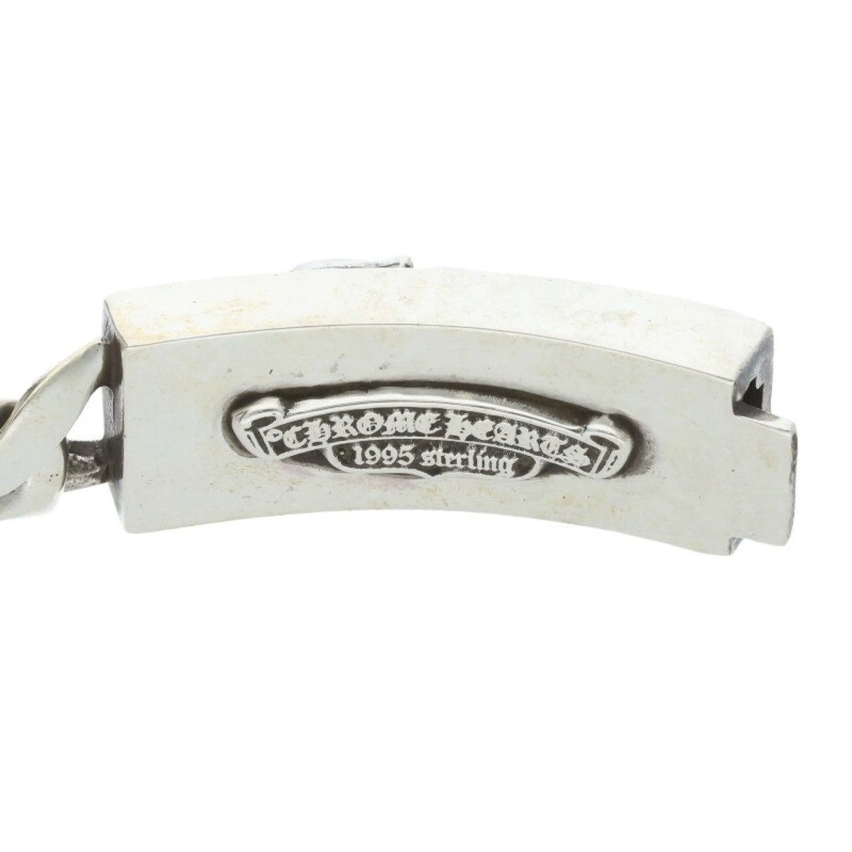 Chrome Hearts 13Link Chrome Hearts Classic Link Dagger Heart ID Bracelet Size ONE SIZE - 3 Thumbnail