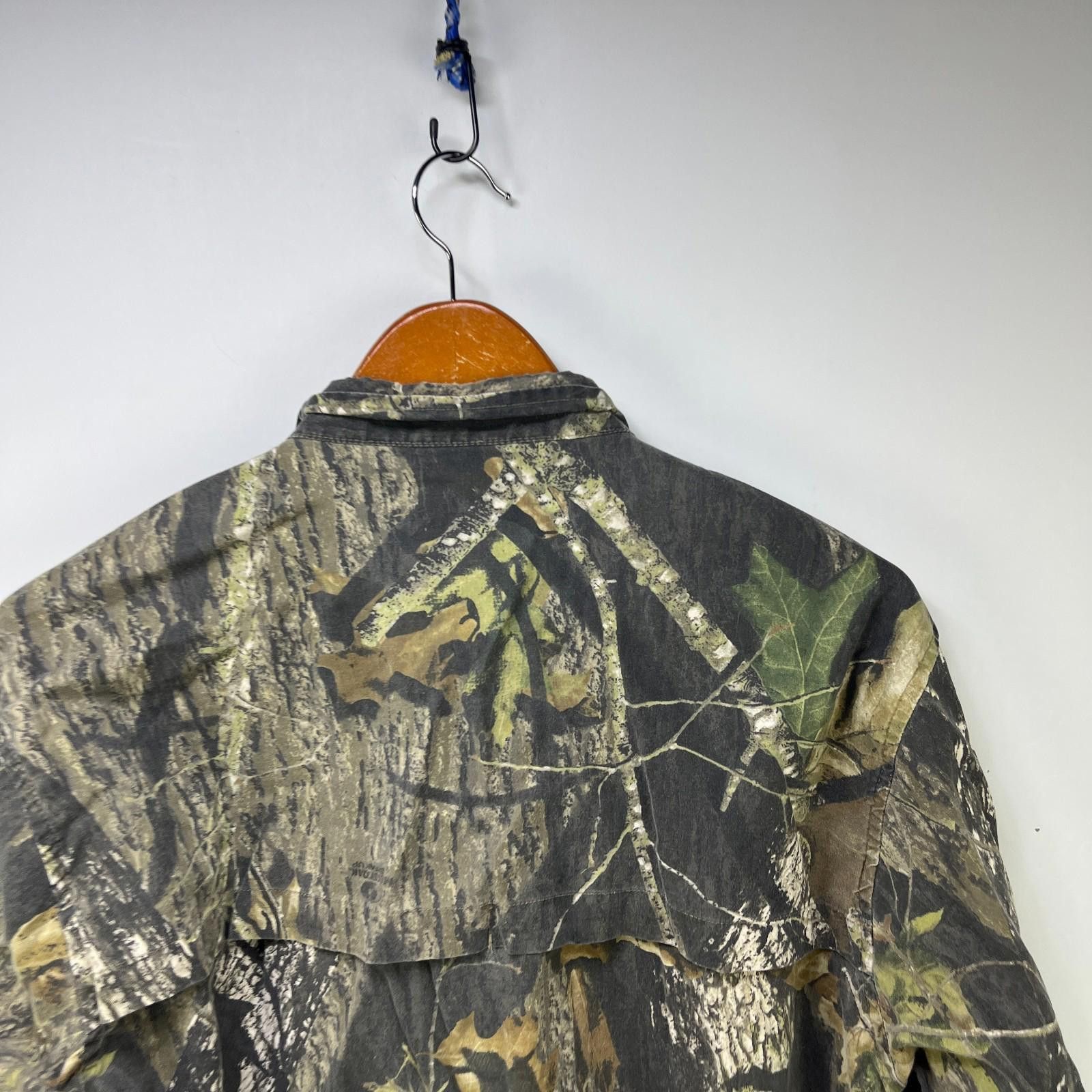 Realtree Vintage Real Tree Camo Button Up Long Sleeve Shirt Medium Size ONE SIZE - 8 Thumbnail