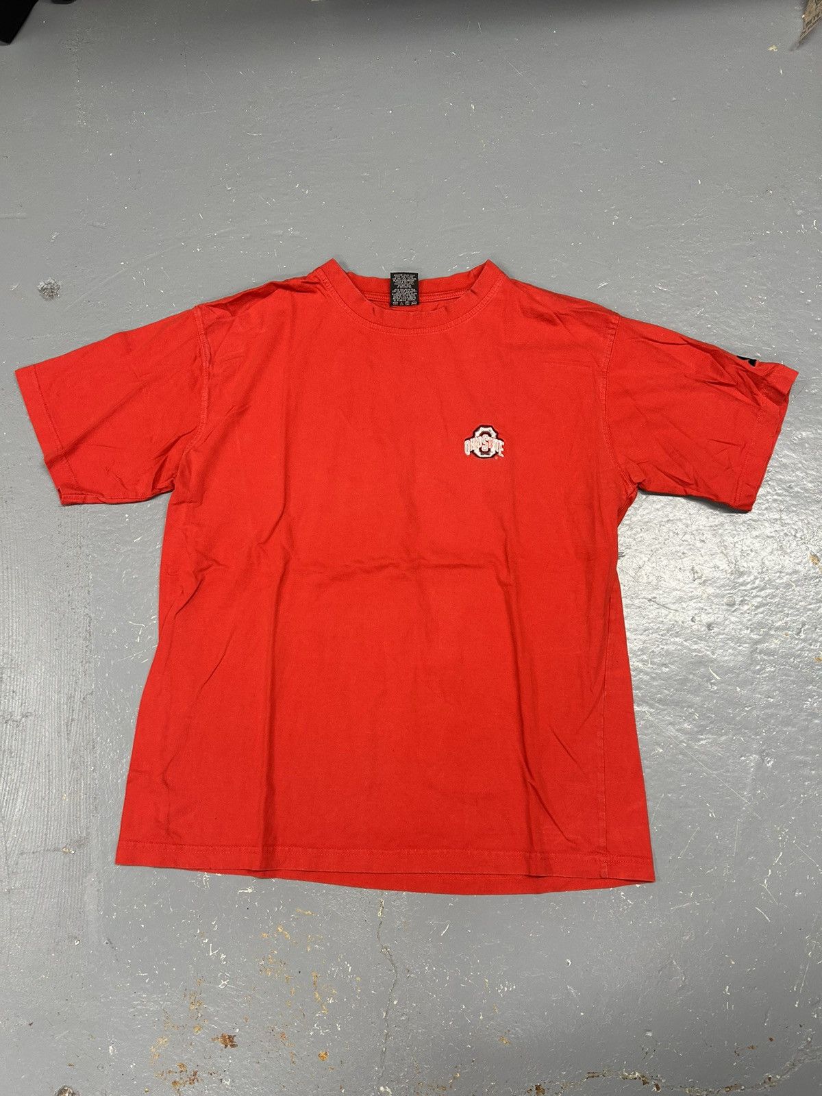 Vintage CRazy Vintage Y2K Essenital red Ohio State University Shirt Size US L / EU 52-54 / 3 - 1 Thumbnail