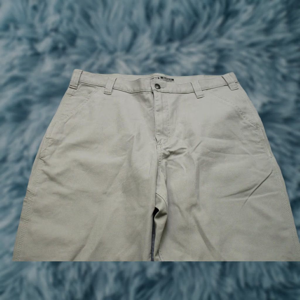Carhartt Carhartt Pants Mens 36 Beige Carpenter Rugged Flex Relaxed Workwear Size US 36 / EU 52 - 1 Thumbnail