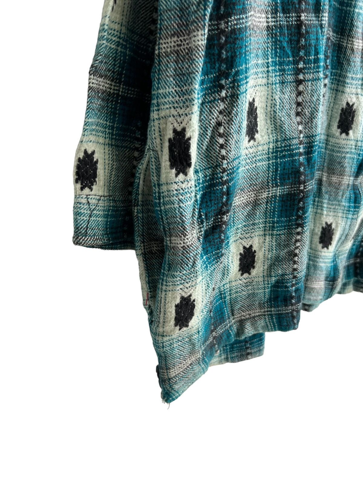 JNCO Y2K G Kids HipHop Navajo Print Madras Tartan Boxy OS Jacket Size US XL / EU 56 / 4 - 6 Thumbnail