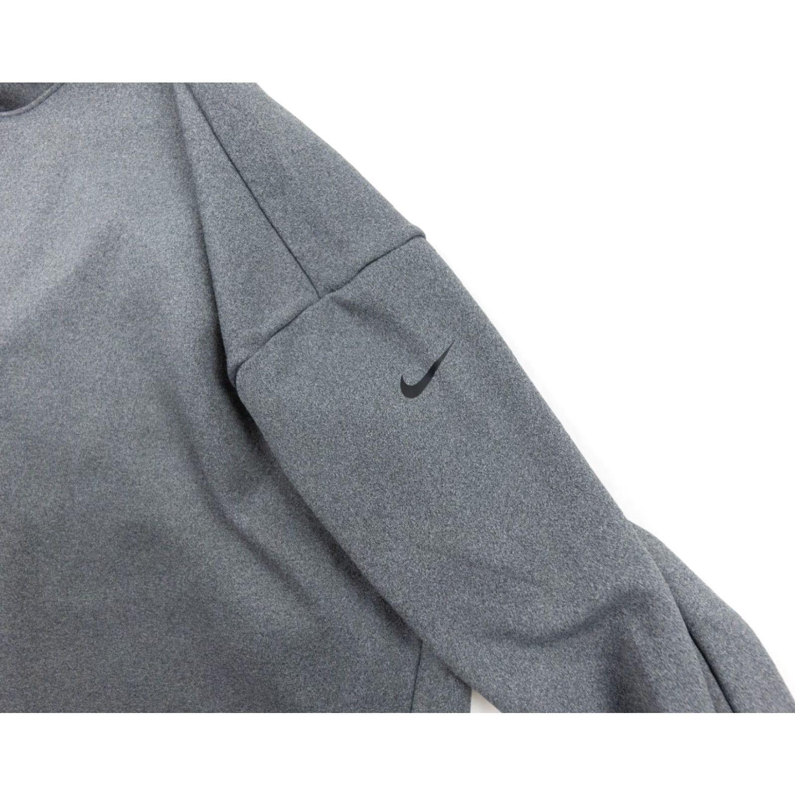 Nike Nike Womens XLarge Gray Funnel Neck Pullover Sweatshirt Casual Outdoor Size XL / US 12-14 / IT 48-50 - 5 Thumbnail
