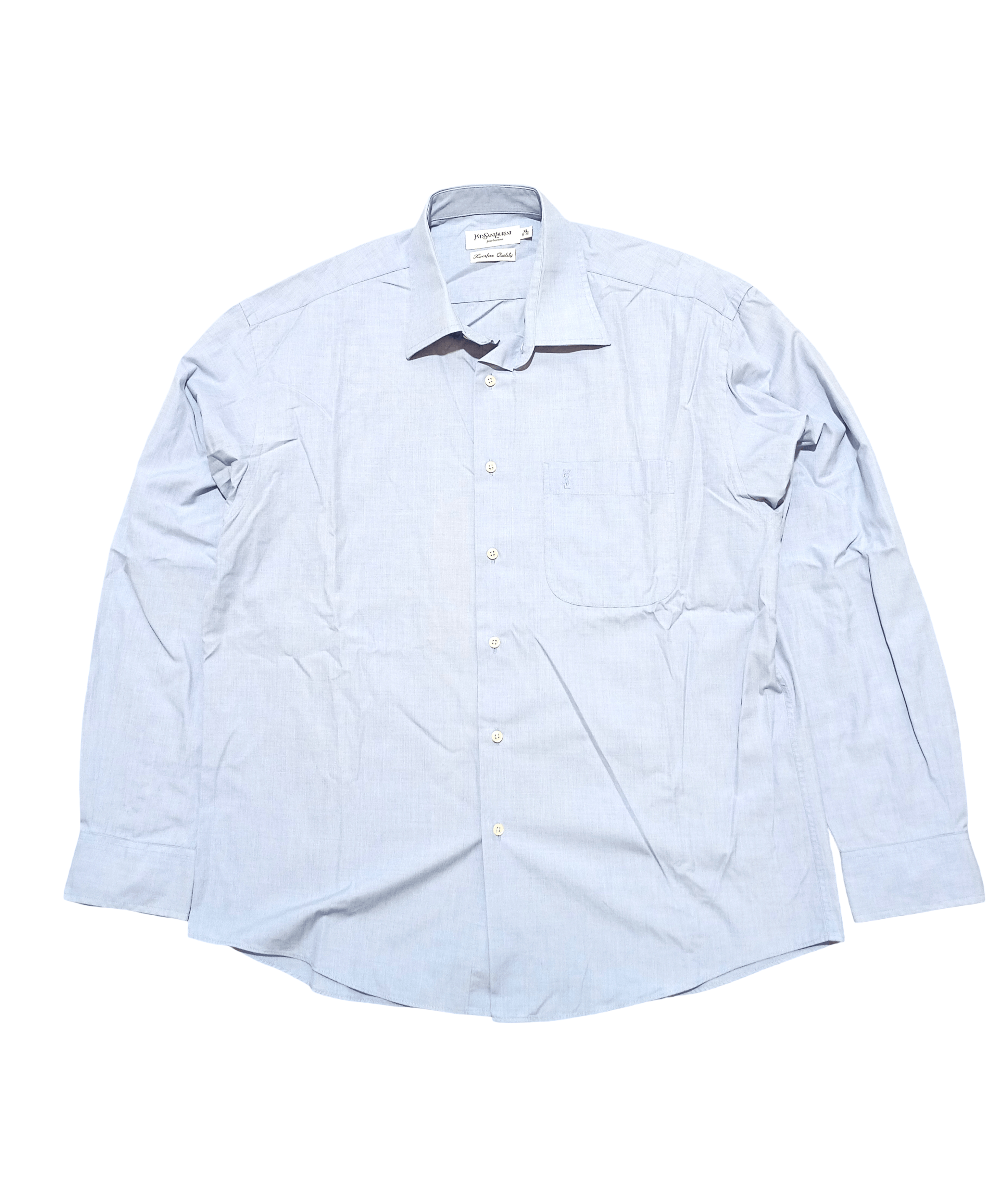 Yves Saint Laurent Vintage Yves Saint Laurent Button Down Shirt Size US XL / EU 56 / 4 - 1 Thumbnail