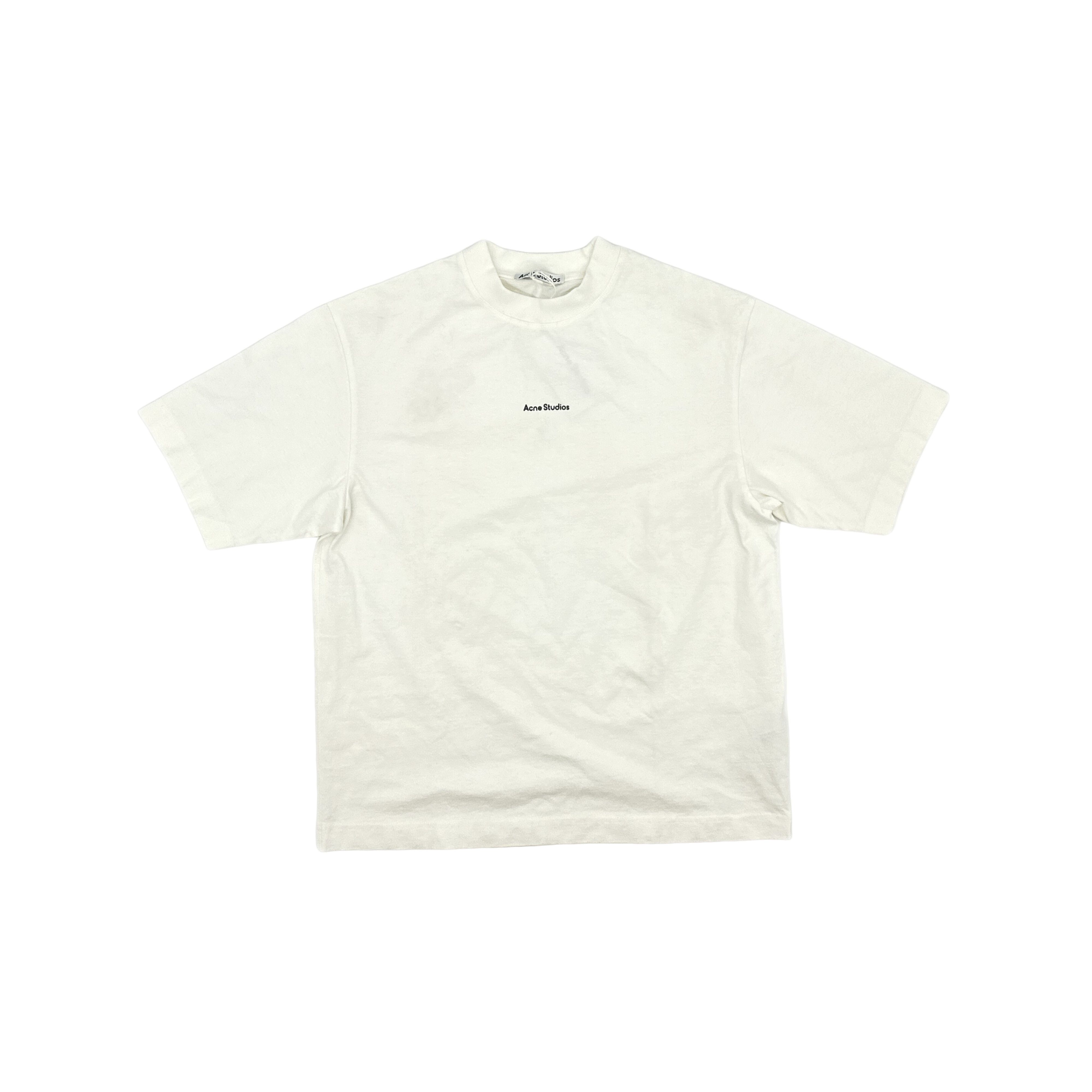 Acne Studios Acne Studios Logo Cotton T-Shirt XS Size US XS / EU 42 / 0 - 1 Thumbnail