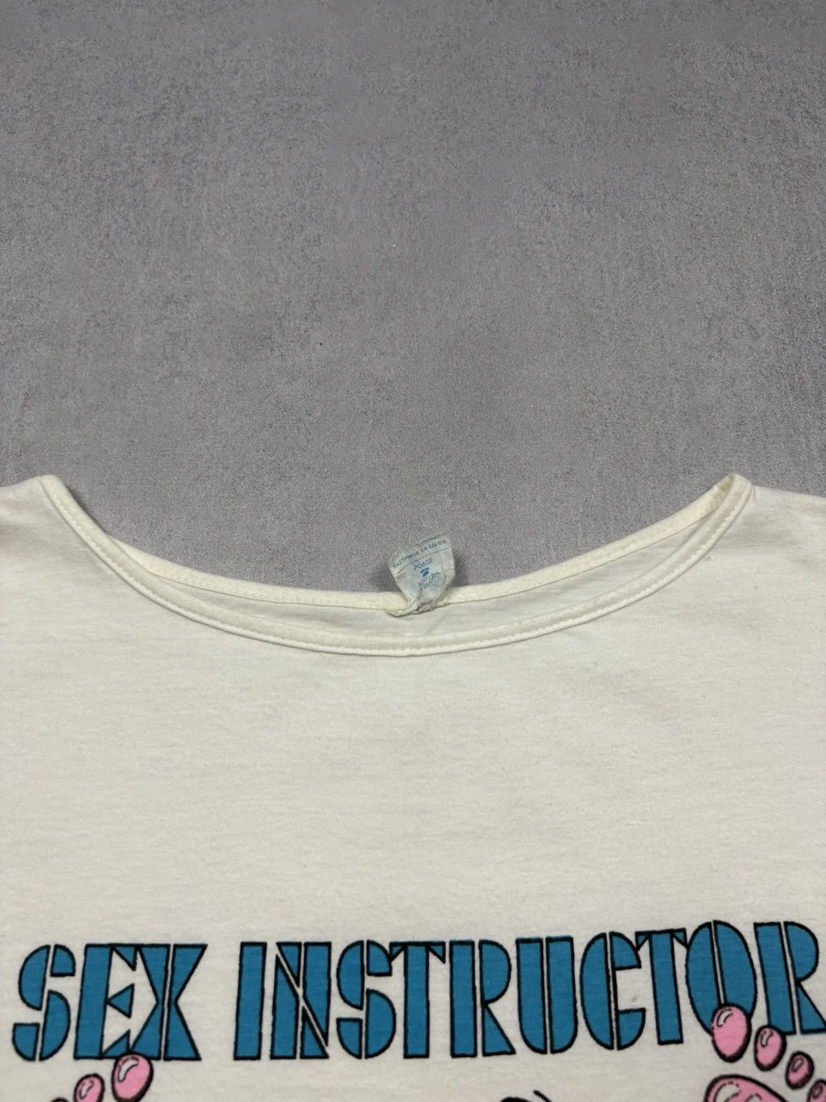 Vintage Vintage 1986 Sex Instructor T Shirt Funny Conny Rodi 80s Y2K Size L / US 10 / IT 46 - 8 Thumbnail