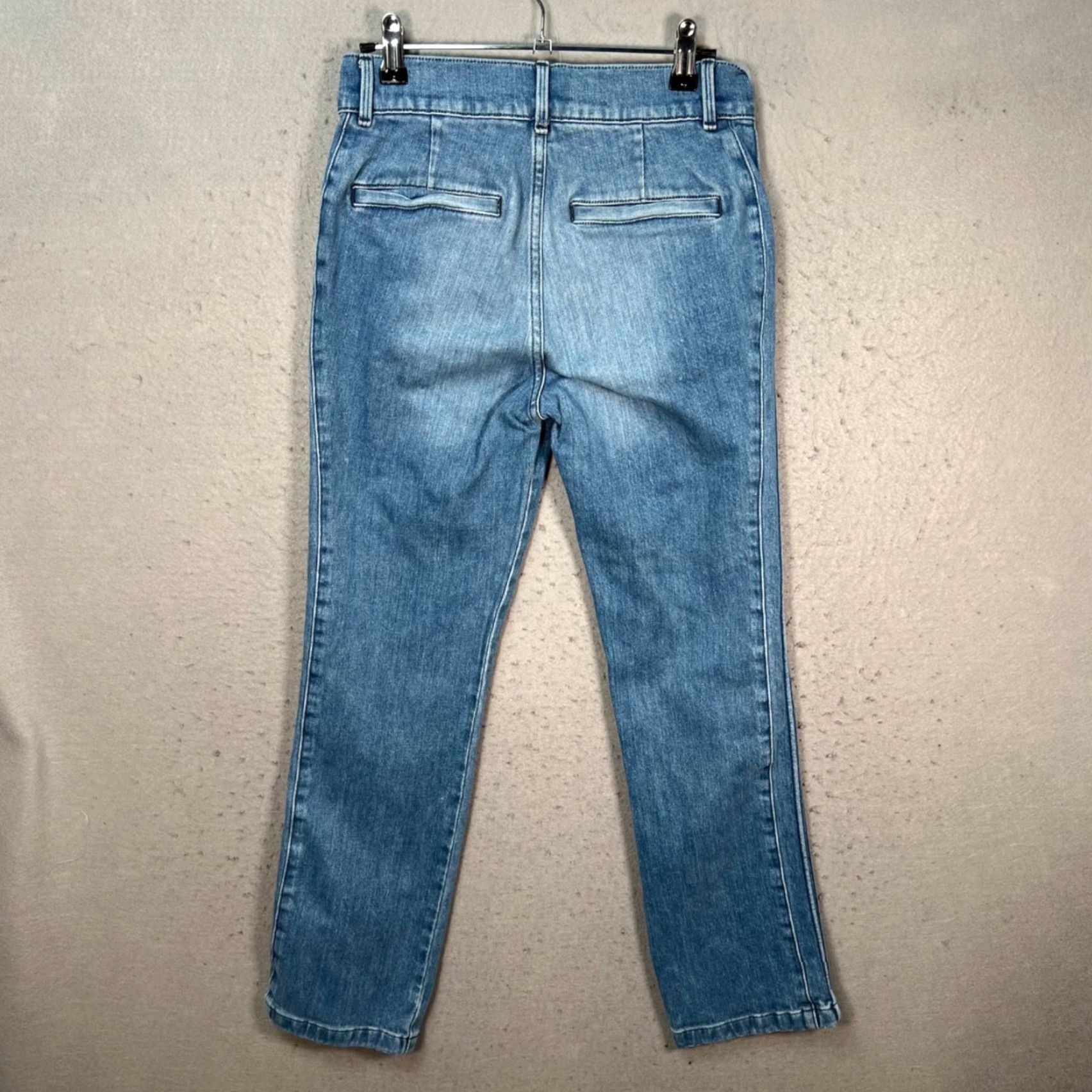 Frame FRAME Womens Size 25 High Rise Straight Leg Light Wash Denim Jeans Size 42" / US 20 - 2 Thumbnail