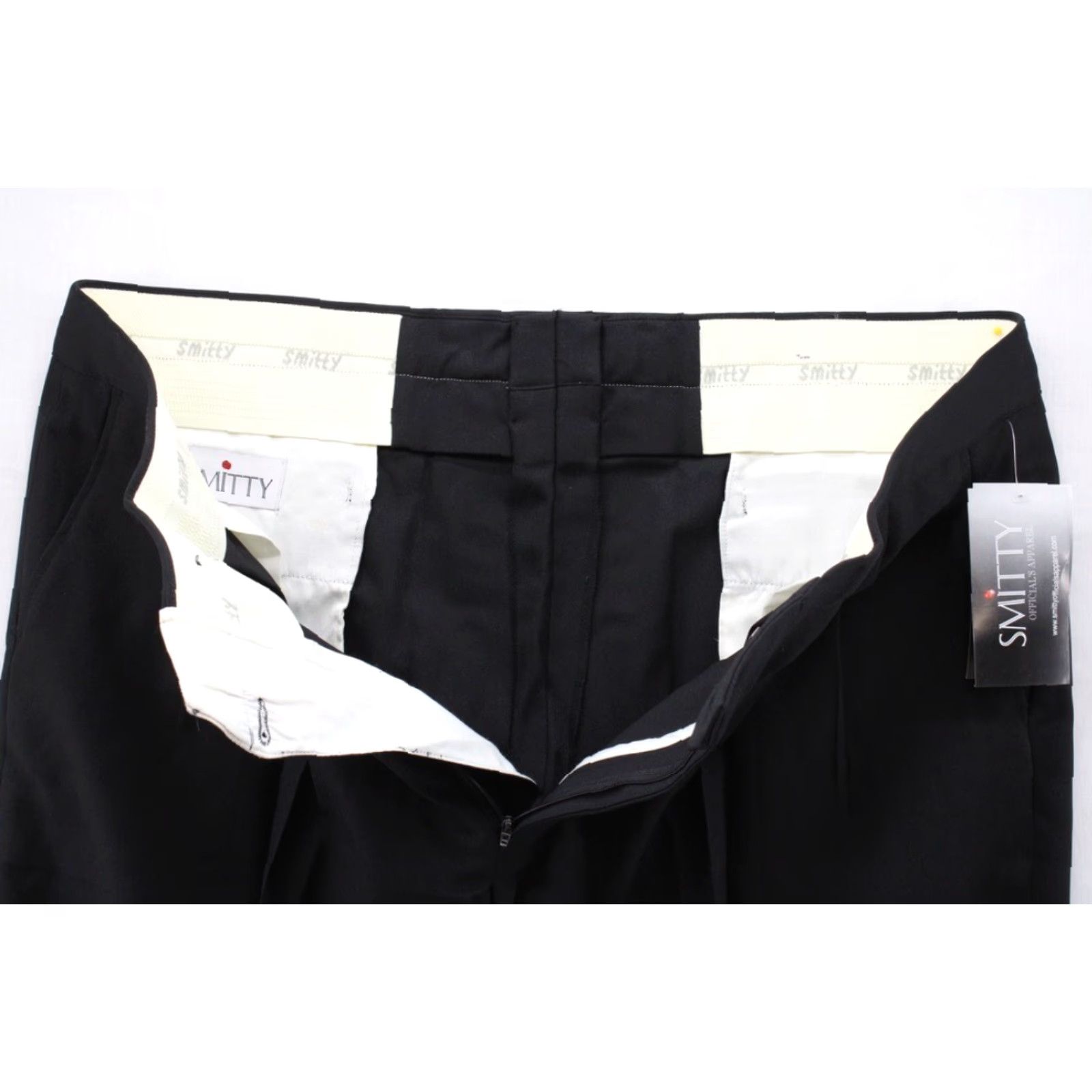 Vintage NWT Smitty Basketball Official Ref Pant Men's 46 Unhemmed Comforttech Black Size US 30 / EU 46 - 4 Thumbnail