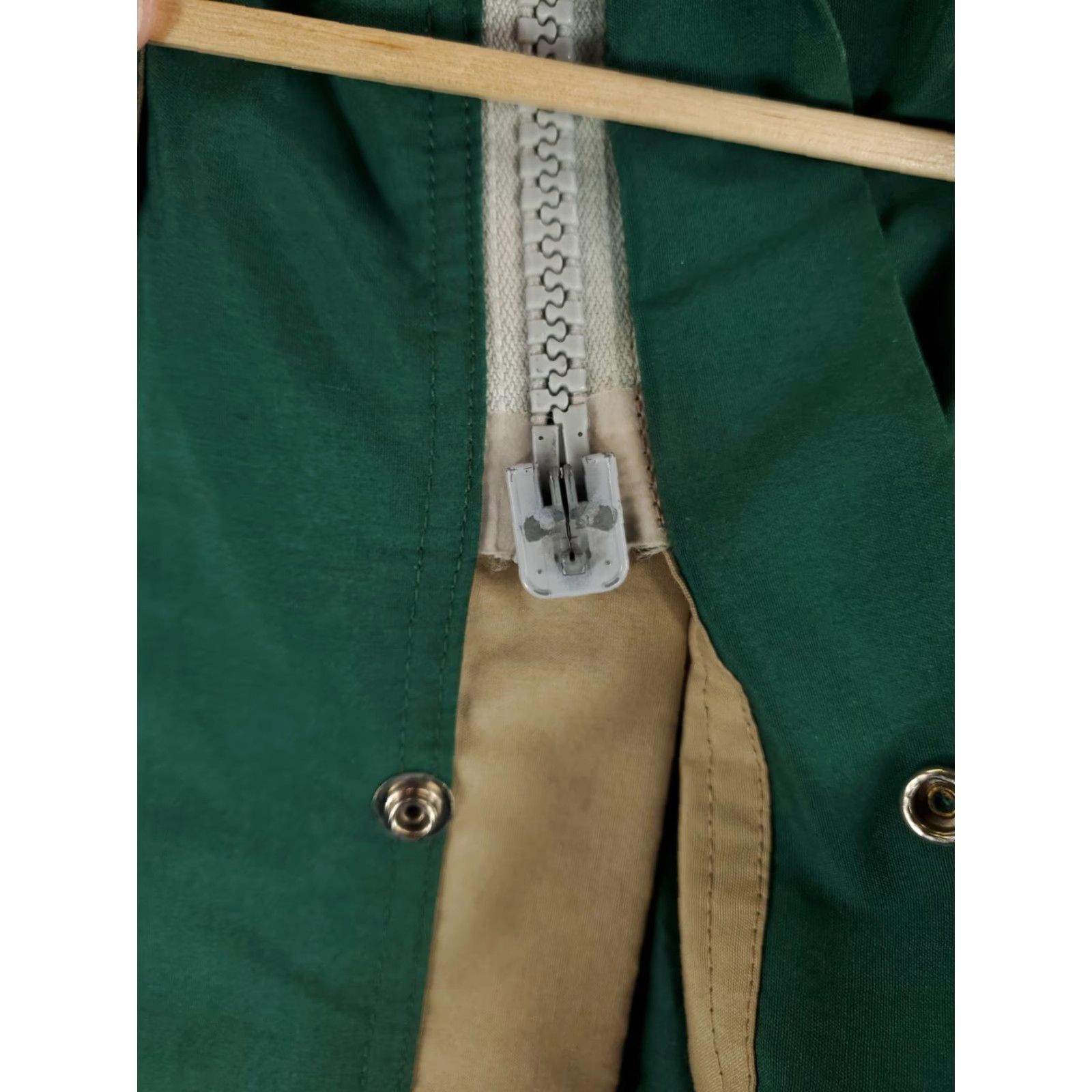 Holubar VINTAGE Holubar Jacket VTG 70s Full Zip Hooded Full Face Green Mens L Parka Jacket Size US L / EU 52-54 / 3 - 3 Thumbnail