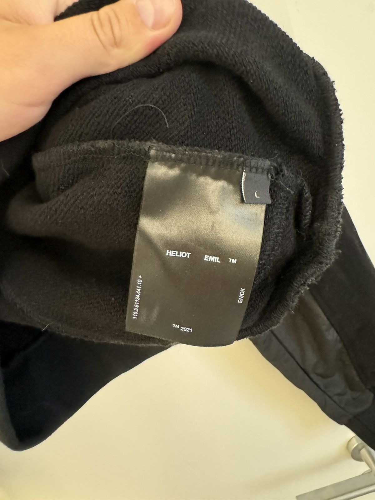 Heliot Emil Heliot Emil Tech Hoodie Size US L / EU 52-54 / 3 - 5 Thumbnail