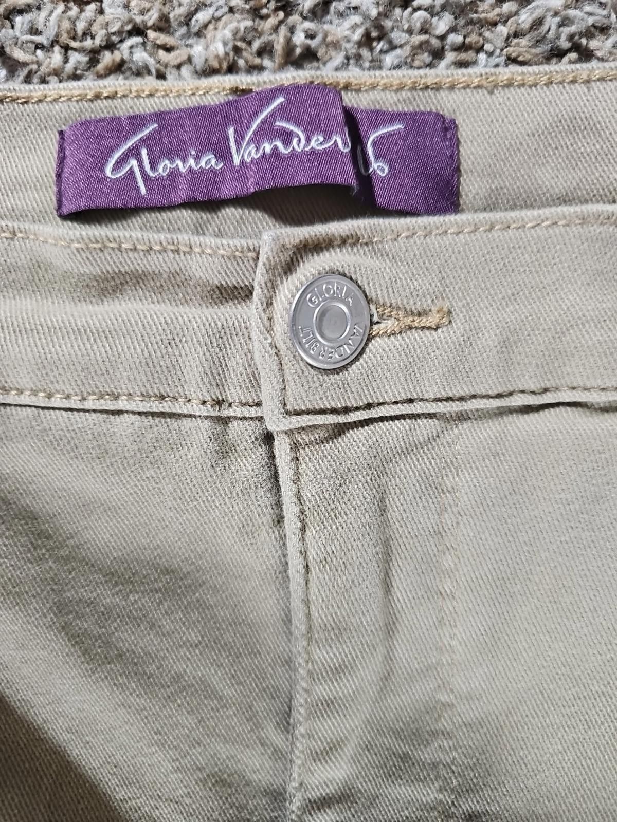 Other Gloria Vanderbilt Amanda Sz 10P Khaki Pants Size 32" / US 10 / IT 46 - 2 Thumbnail