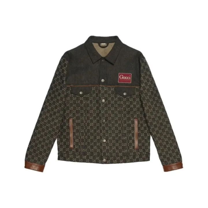 Gucci Gucci Logo Denim Jacket for Men Size US L / EU 52-54 / 3 - 1 Thumbnail