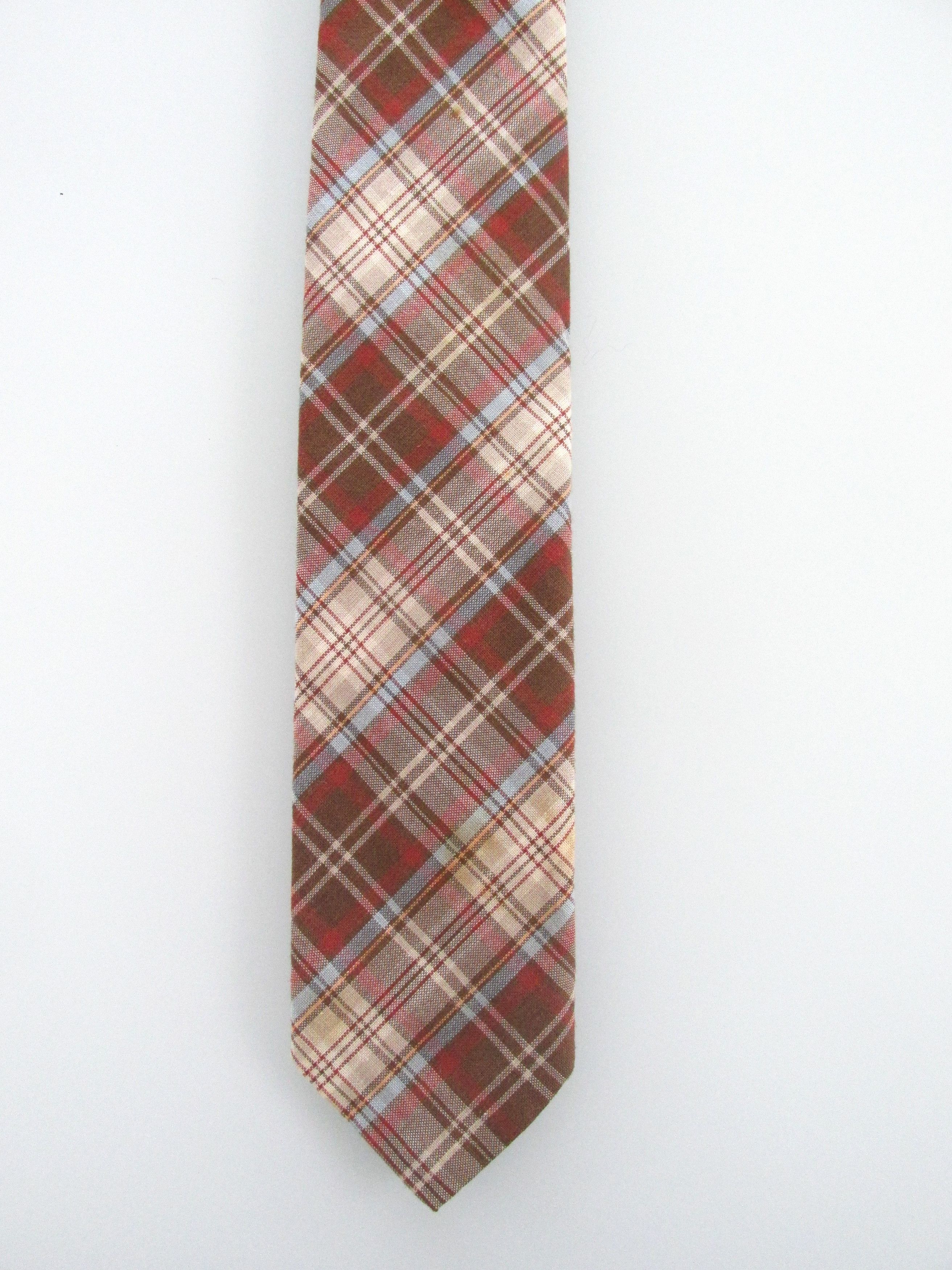 Vintage Pen West Pendleton Vintage Men's Tartan Plaid Tie Size ONE SIZE - 2 Thumbnail
