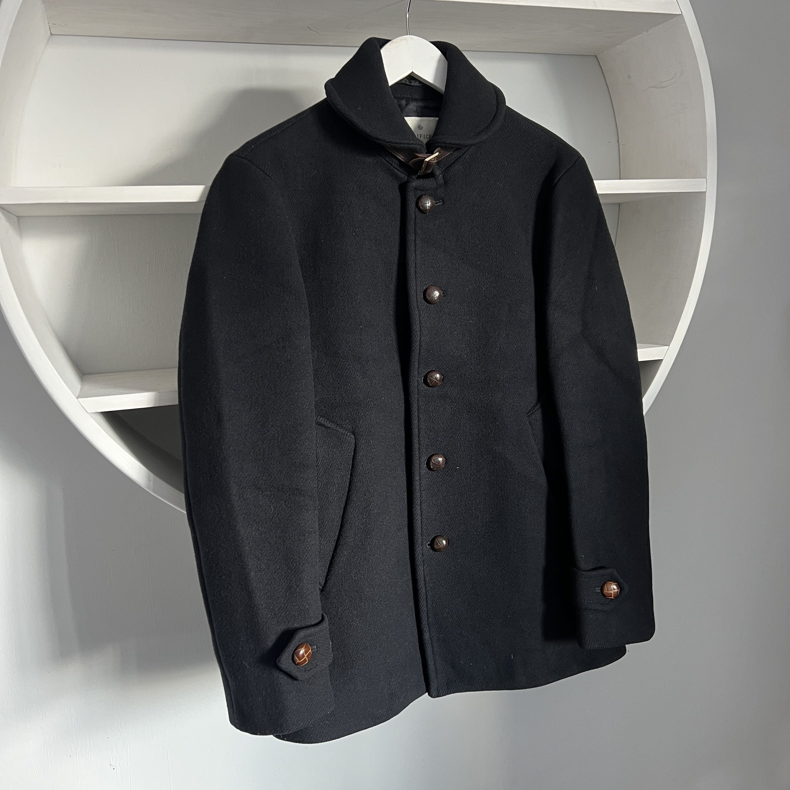 Edifice Japan × Japanese Brand RARE Men's EDIFICE Wool Casual Button Coat Size 46 Size US S / EU 44-46 / 1 - 2 Thumbnail