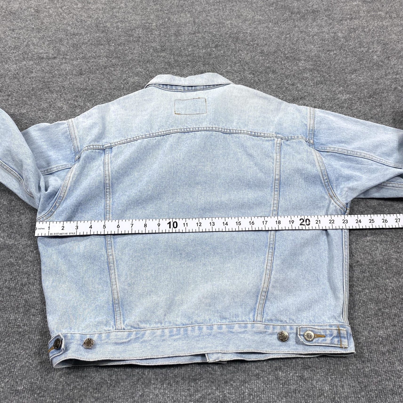 Vintage Canyon River Blues Jacket Mens M Blue Denim Button Front Classic Trucker Jacket Size US M / EU 48-50 / 2 - 5 Thumbnail