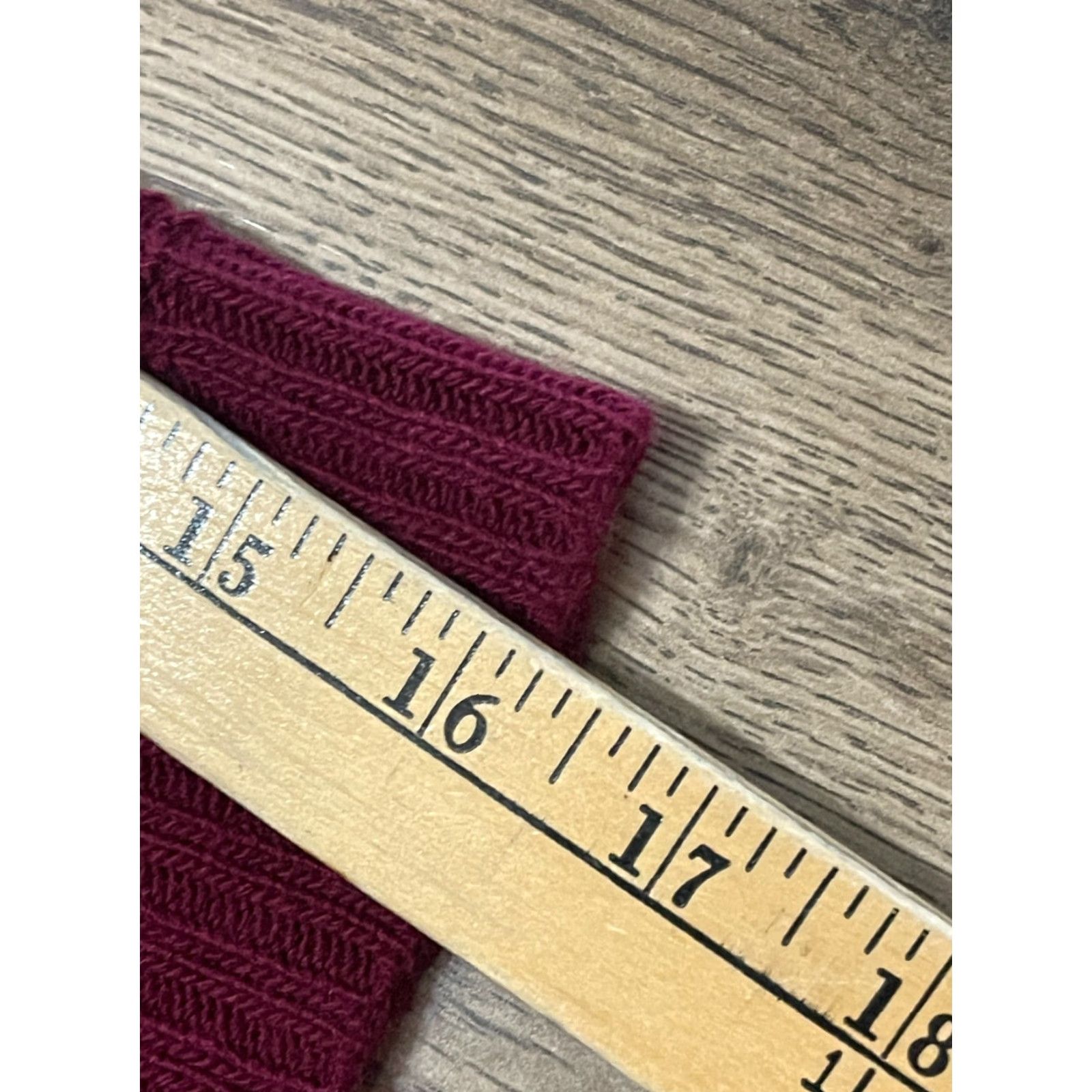 Vintage Maurices Women's Sweater Cardigan Open Maroon/Red Long Sleeve Casual Regular Size M Womens Size M / US 6-8 / IT 42-44 - 6 Thumbnail