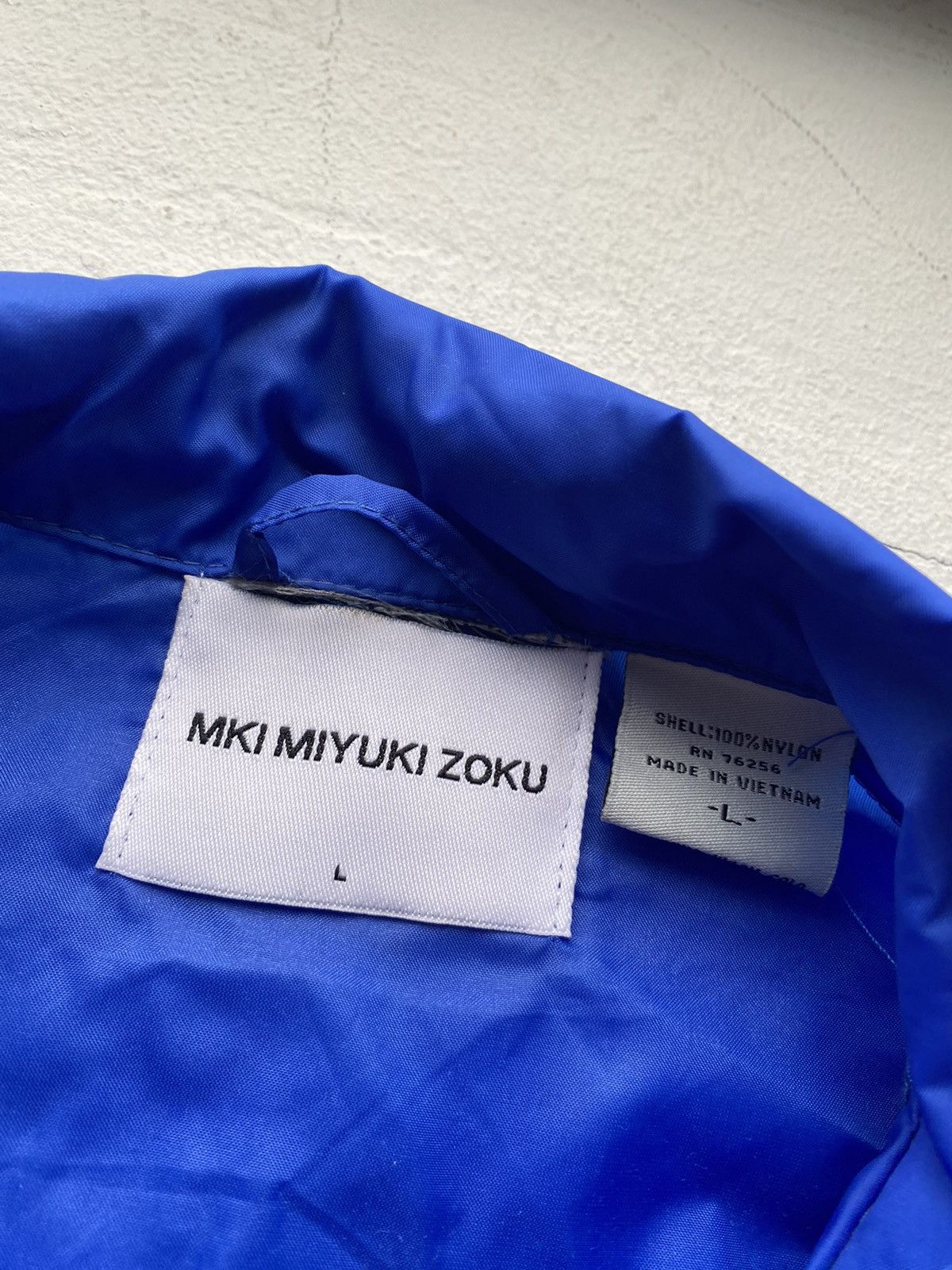 Japanese Brand × Mki Miyuki Zoku 🔥Mki Miyuki Zoku Light Blue Button Jacket Mens Large Size US L / EU 52-54 / 3 - 4 Thumbnail