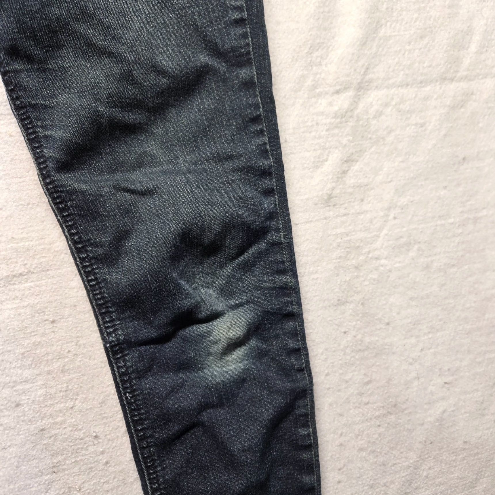 Vintage Edyson Edyson Solid Black Skinny Jeans Denim Pants Adult Women's Size 27 Size 27" / US 4 / IT 40 - 4 Thumbnail