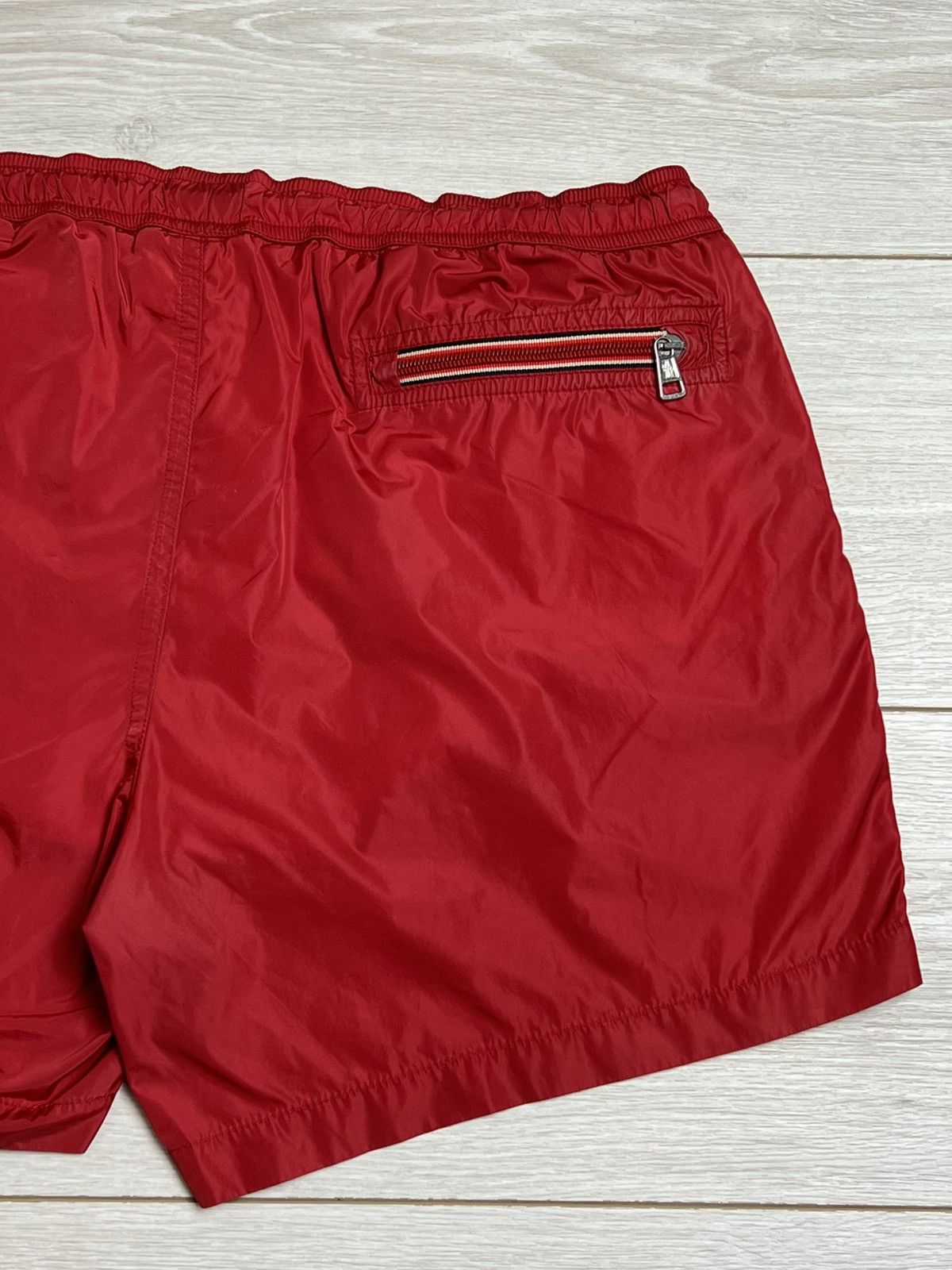 Moncler Moncler Red Boxer Mare Swim Shorts L-XL Logo Size US 34 / EU 50 - 11 Thumbnail