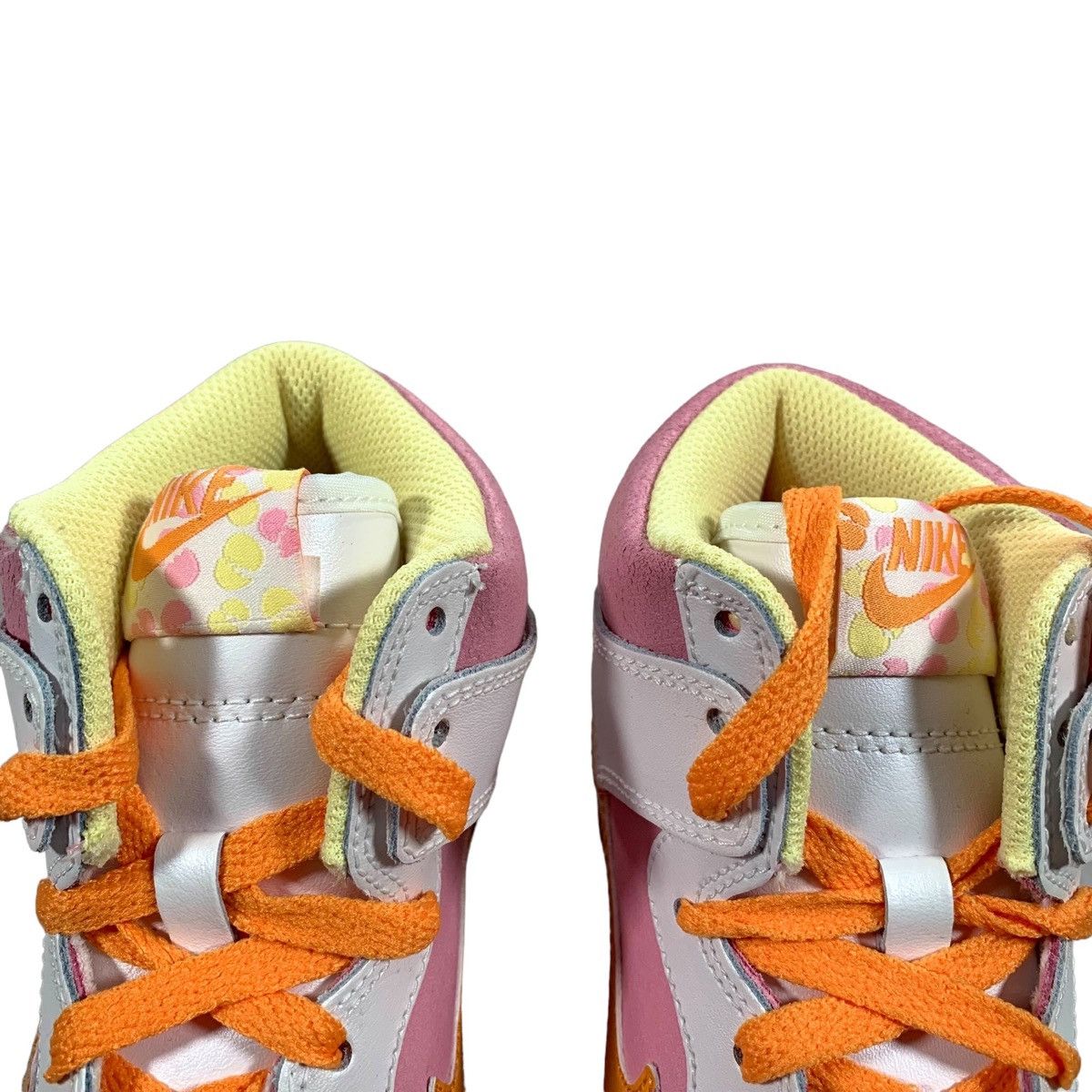 Nike Nike Dunk High Easter Egg Perfect Pink Lemon 2009 Sneakers Size US 5 / EU 37 - 4 Thumbnail