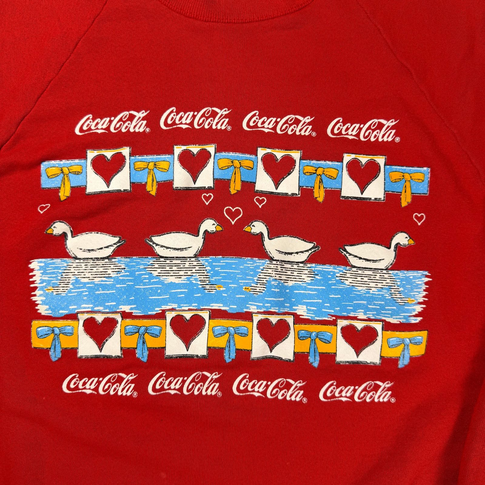 Fruit Of The Loom Fruit of the Loom Coca-Cola Red Graphic Sweatshirt M Size US M / EU 48-50 / 2 - 5 Thumbnail