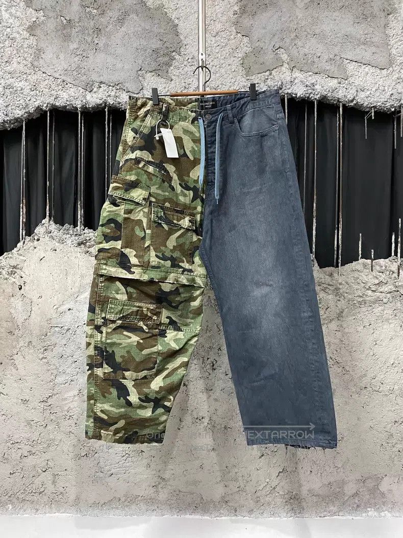 Balenciaga Balenciaga size XS Patchwork Jeans Size US 27 - 1 Thumbnail