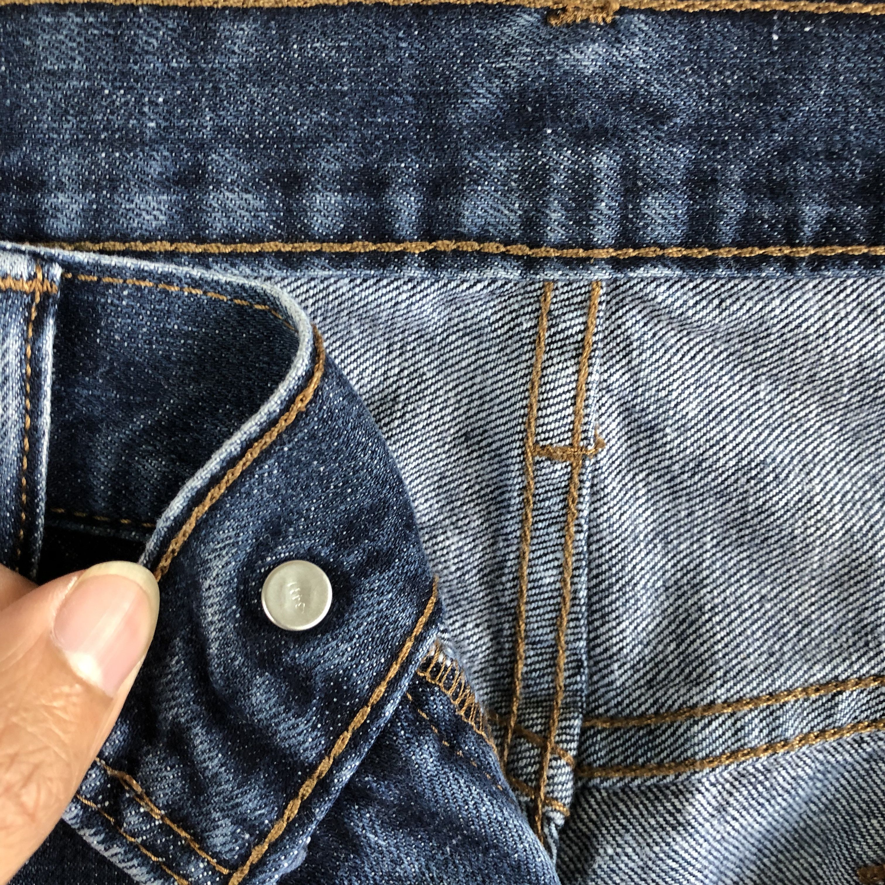 Levi's Vintage Y2K Levis 569 Baggy Jeans Levi's Faded Indigo Denim Size US 30 / EU 46 - 7 Thumbnail
