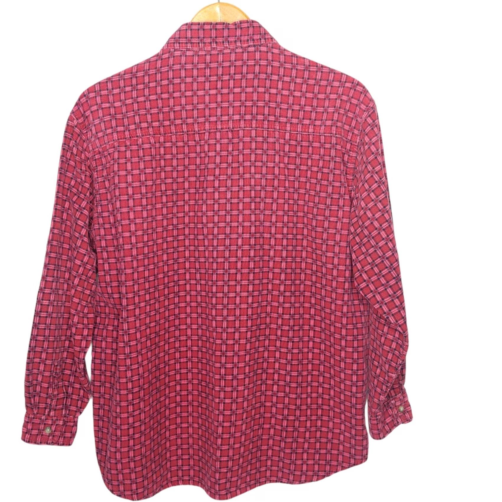 Mickey Unlimited VINTAGE Mickey Unlimited Mickey Mouse Shirt Women L Long Sleeve Red Plaid 90s Size L / US 10 / IT 46 - 4 Thumbnail