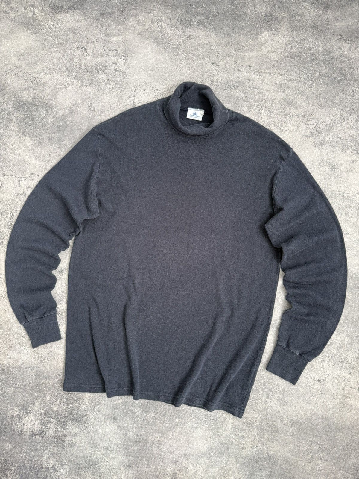 Sunspel Sunspel Vintage Turtleneck Long Sleeve Tee Made In England Size US L / EU 52-54 / 3 - 3 Thumbnail