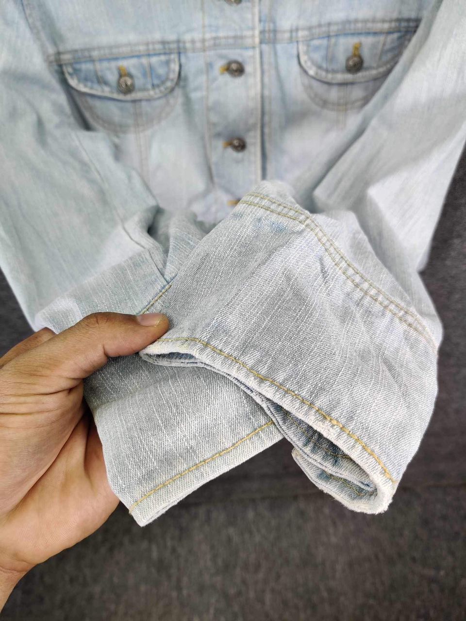 Japanese Brand Vintage Peyton Place Denim Jacket Size US M / EU 48-50 / 2 - 12 Thumbnail