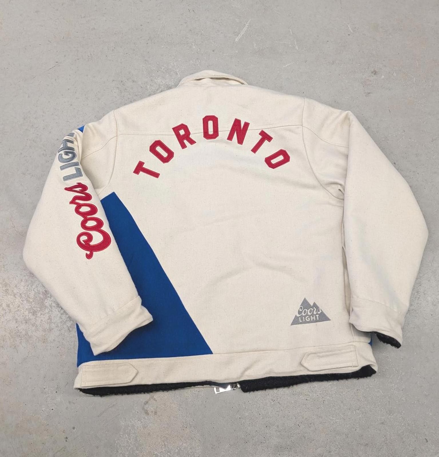 NBA Rare Toronto Raptors x Mr. Saturday x Coors Light Jacket Size US XL / EU 56 / 4 - 2 Thumbnail